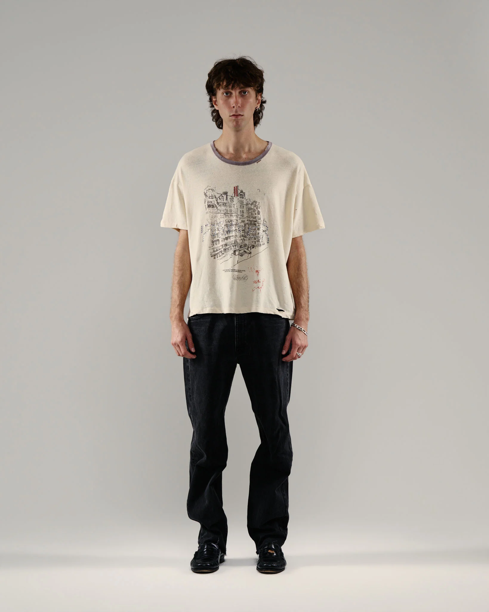 CHELSEay HOTEL TEE VINTAGE CREAM - Image 2