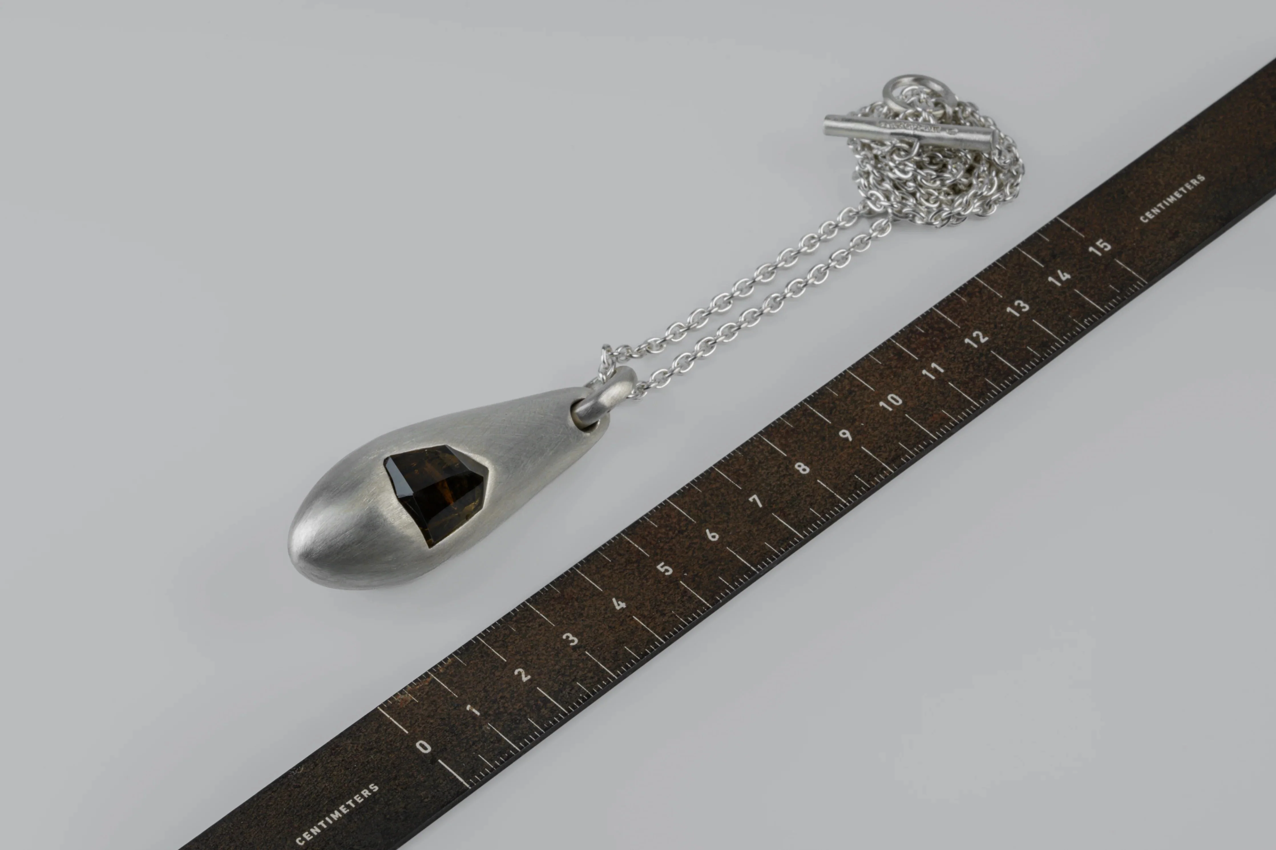 Chrysalis Necklace (Cremaster Emergence, Amber, MA+AMB) - Image 5