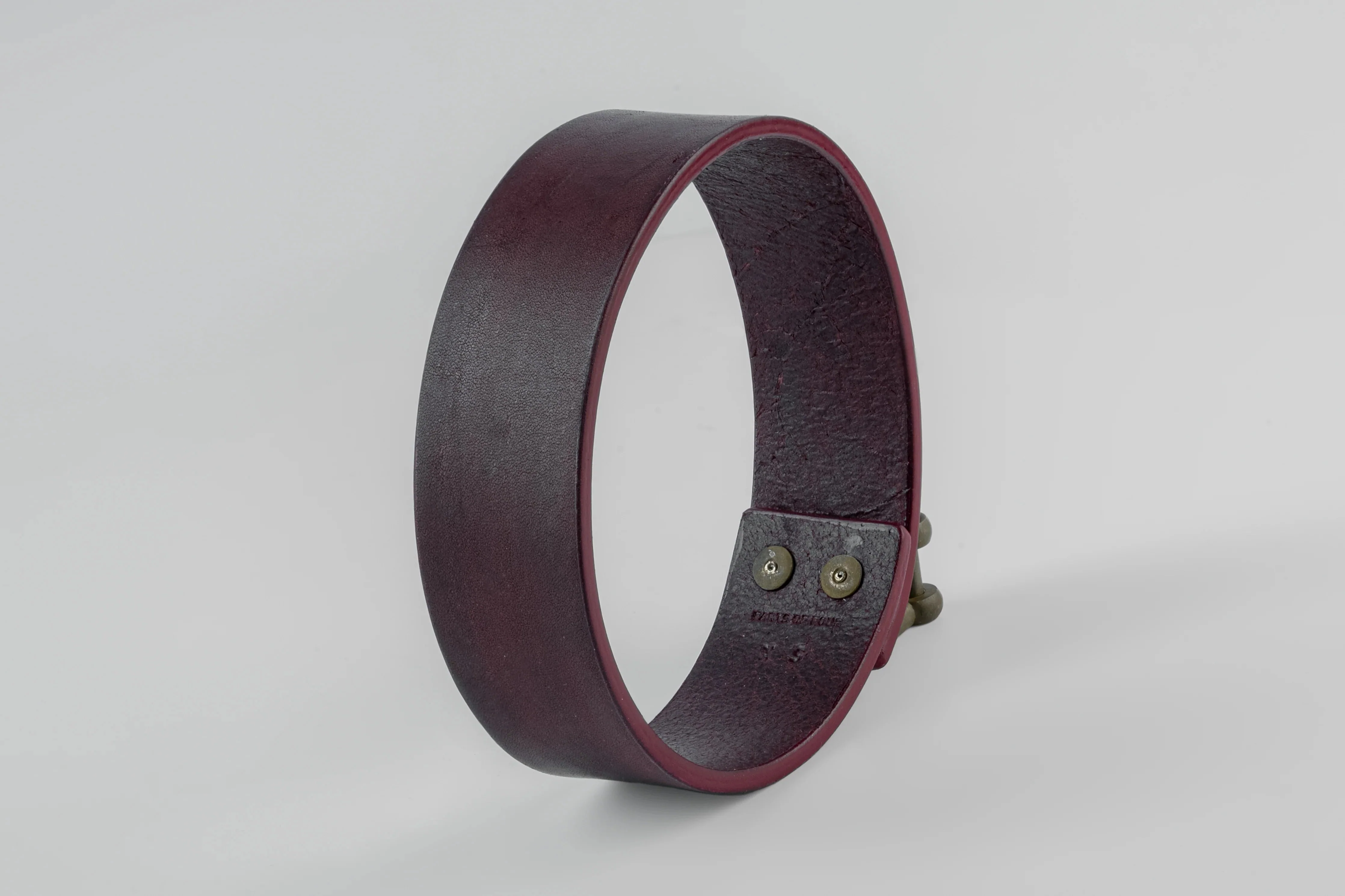 Leather Charm Choker (30mm, WIN+DZ) - Image 3