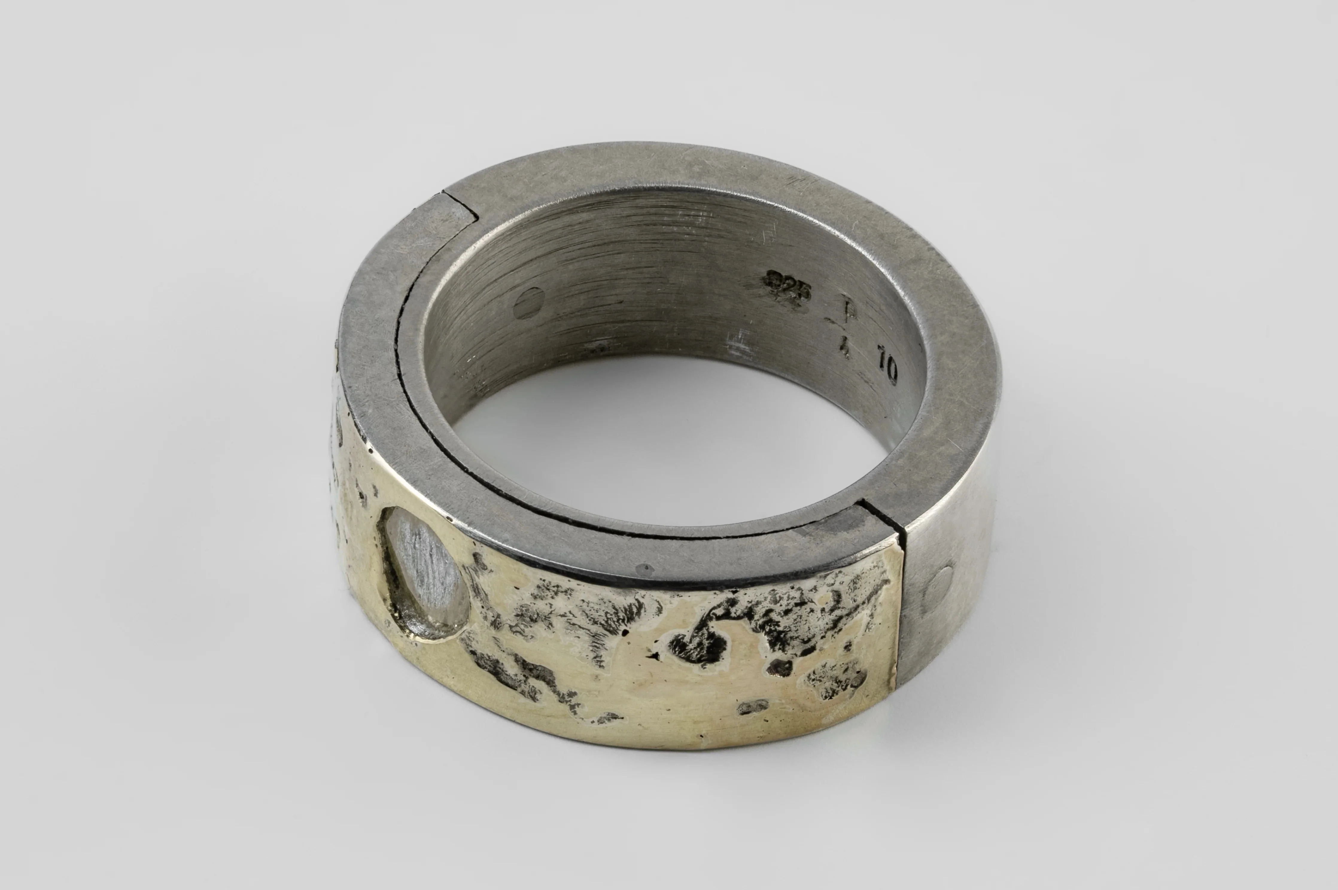 Sistema Ring (Fuse, 0.2 CT, Yellow Diamond Slab, 9mm, DA18K+YDIA) - Image 3