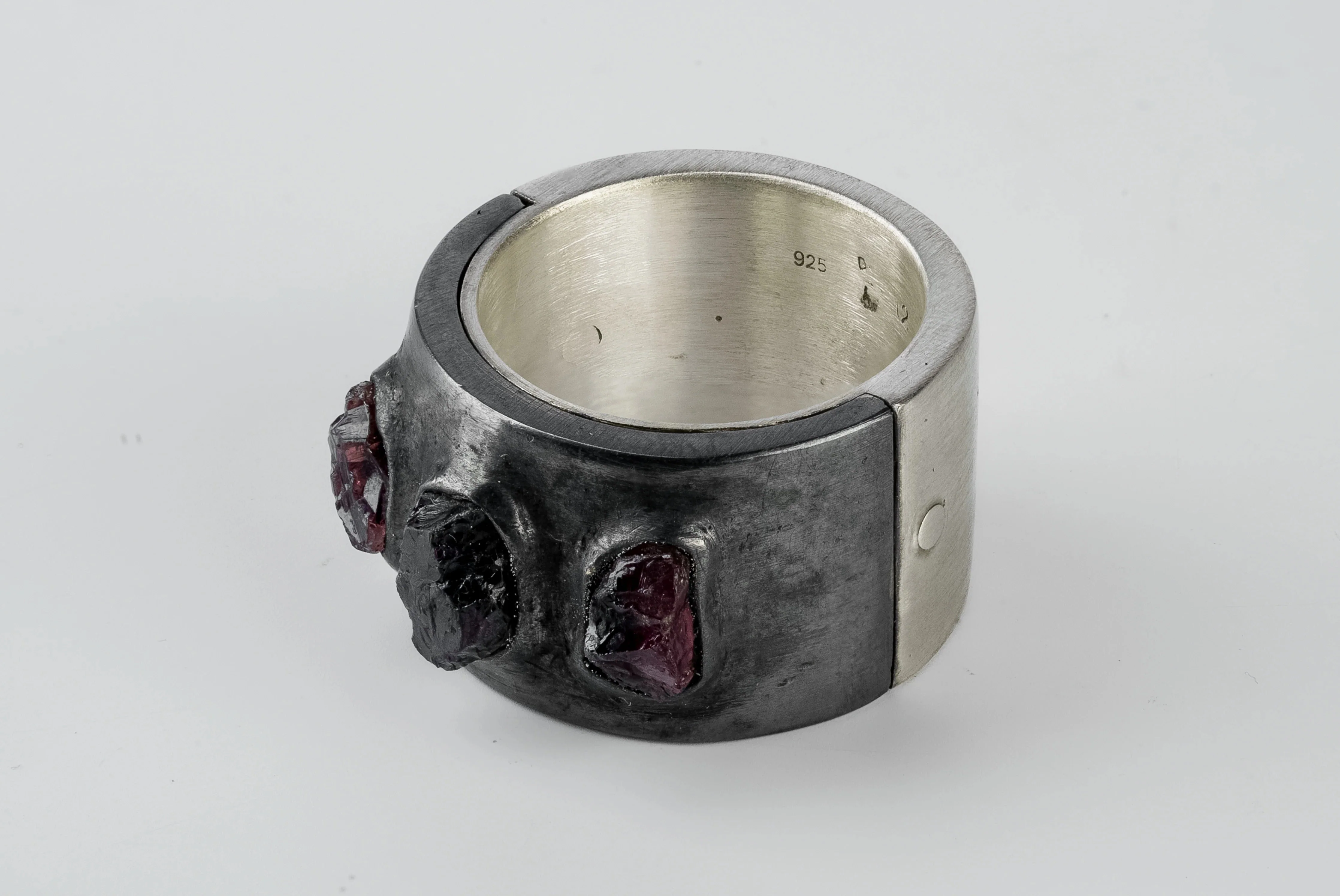 Sistema Ring (Terrestrial Surfaced, 3 Winza Sapphires, 17mm, MA+KA+WIS) - Image 3