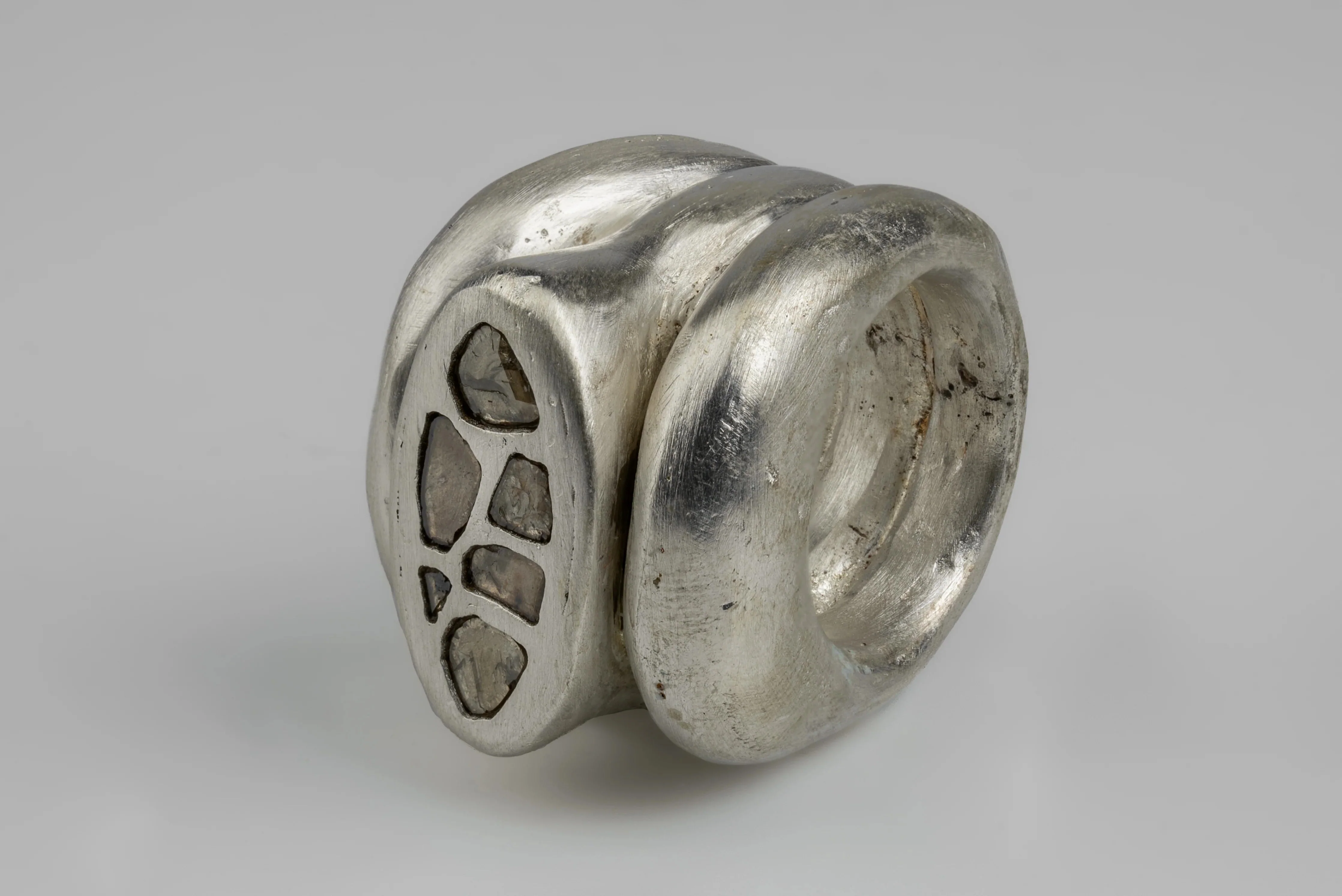 Stack Ring (Roman Mountain, Mega Pavé, MA+DIA) - Image 2