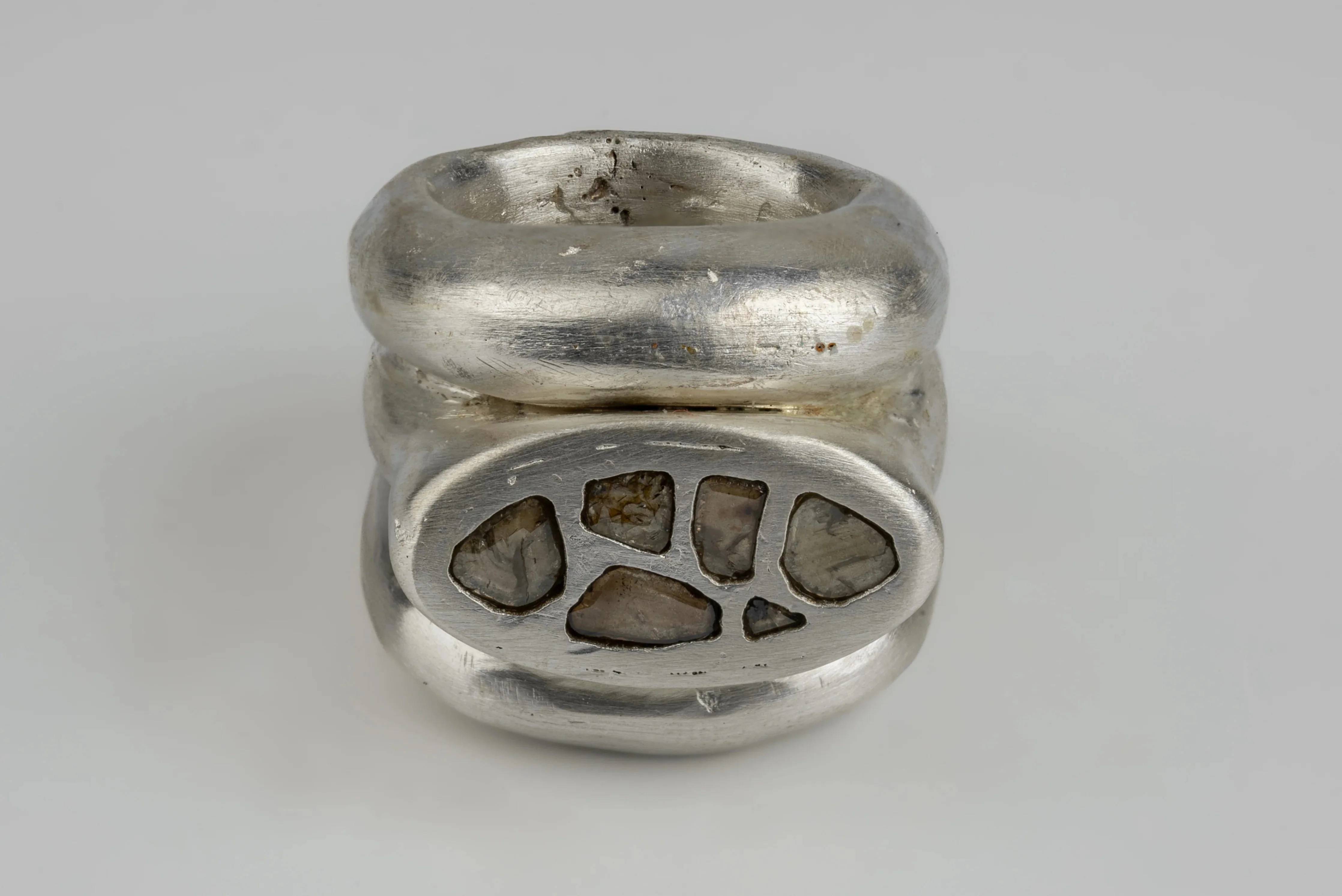 Stack Ring (Roman Mountain, Mega Pavé, MA+DIA) - Image 3