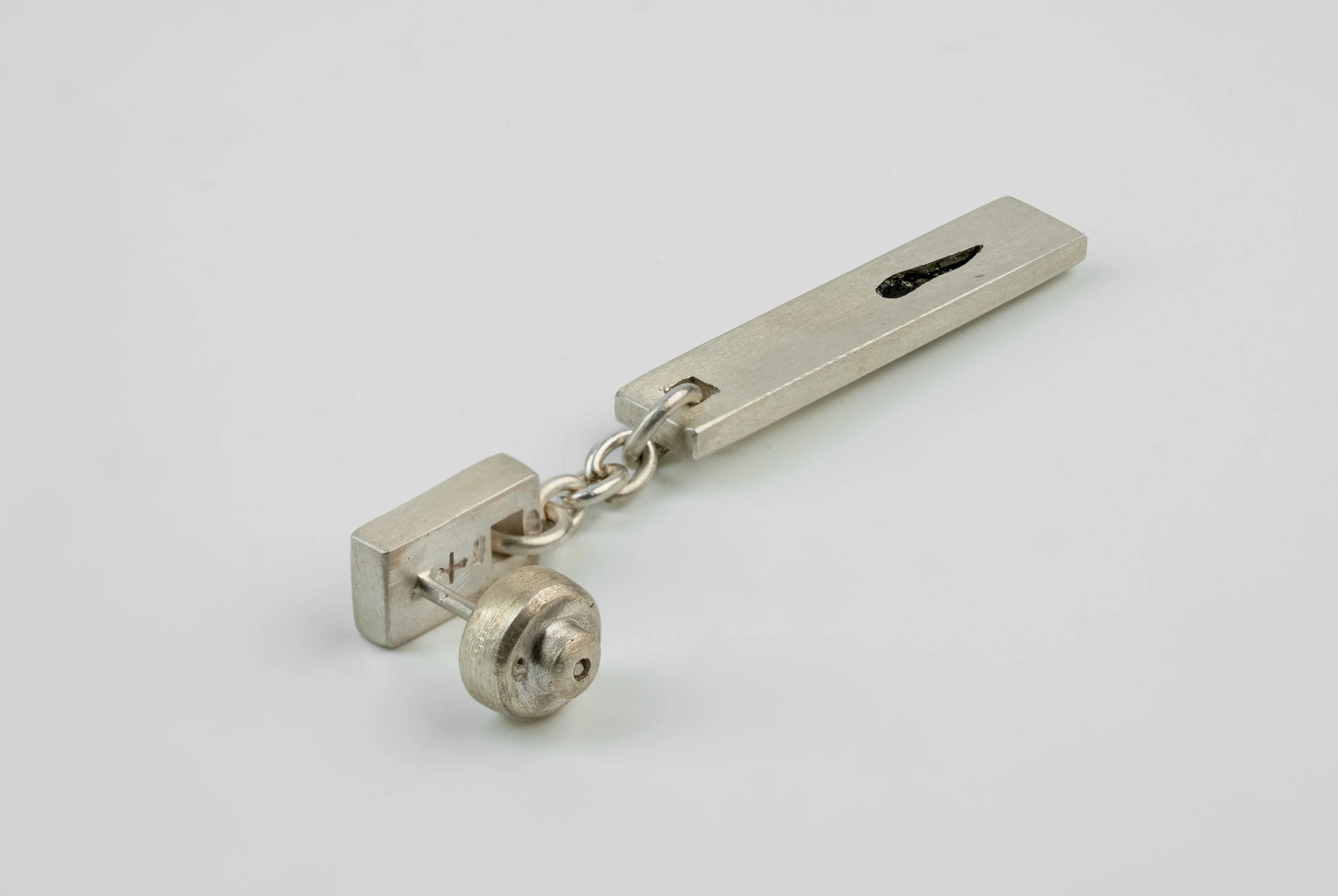 Talisman Dangle Earring (Winza Sapphire, MA+WIS) - Image 3