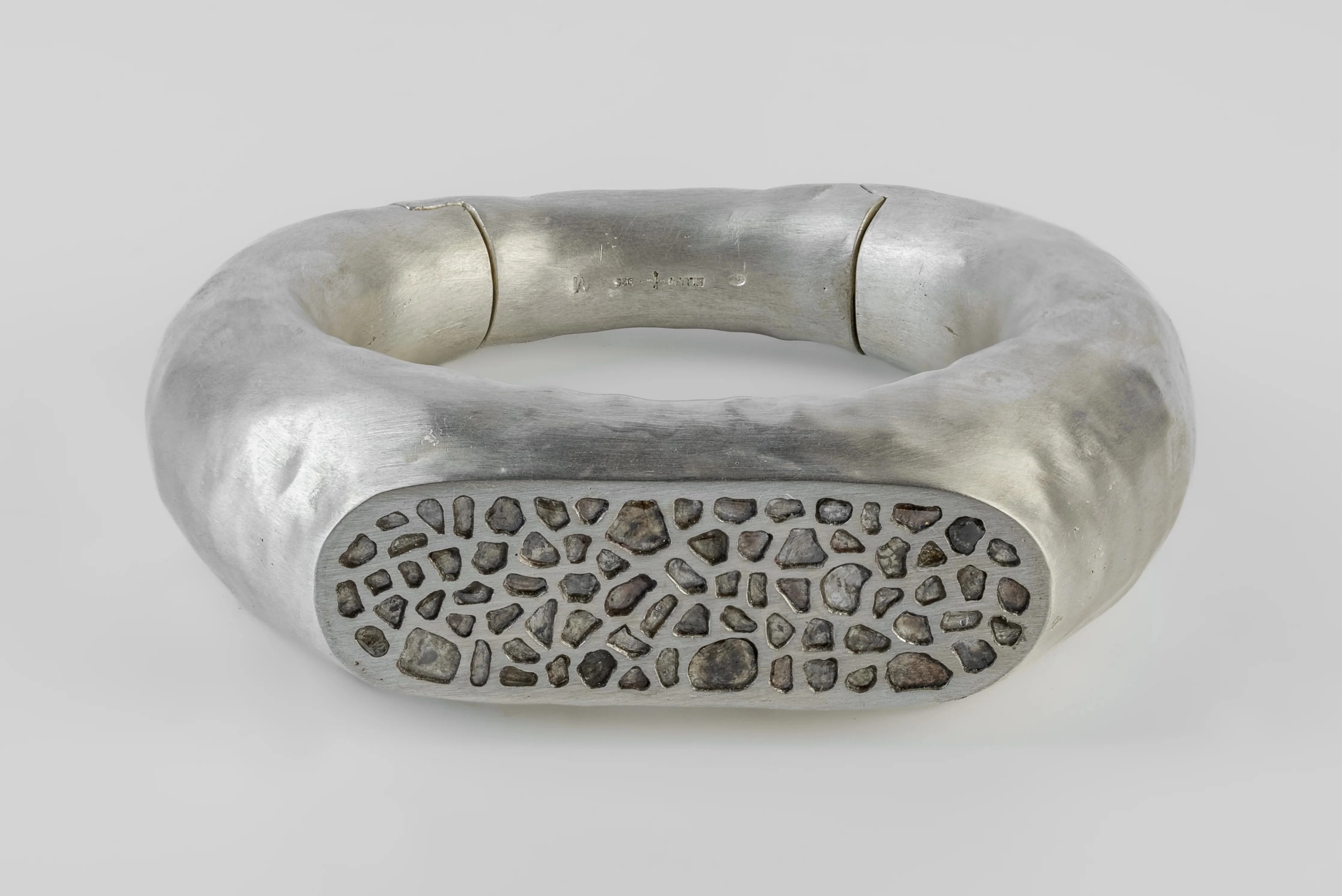 Thick Roman Bracelet (Mega Pavé, MA+DIA) - Image 3