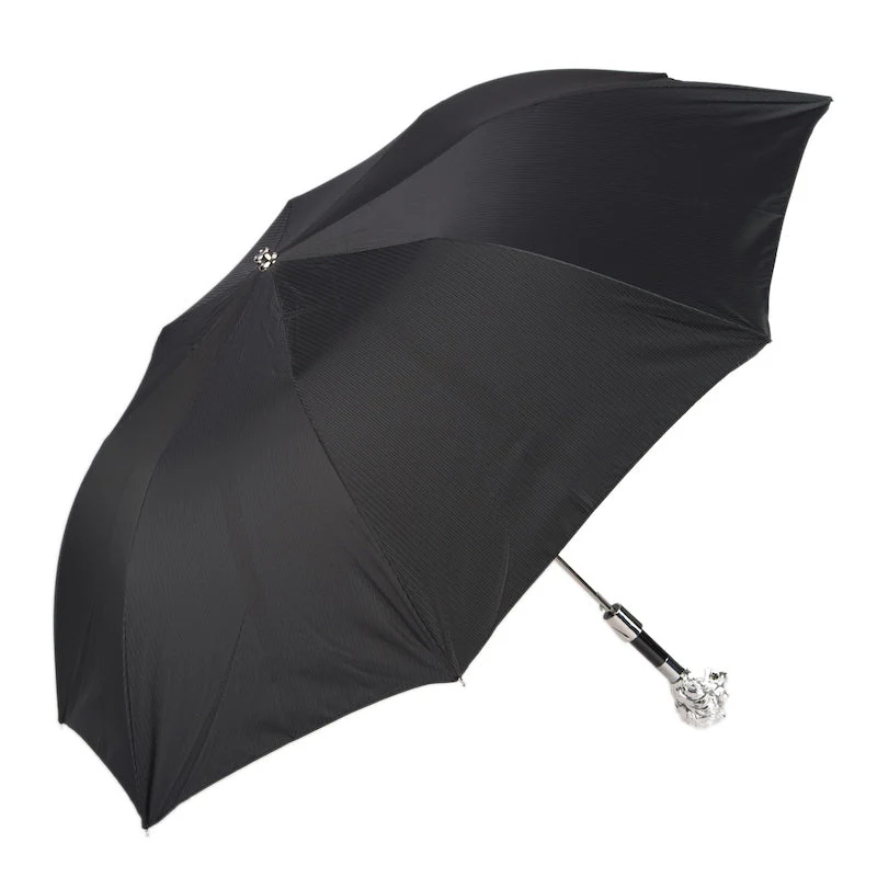 SILVER LION FOLDING UMBRELLA - Image 5