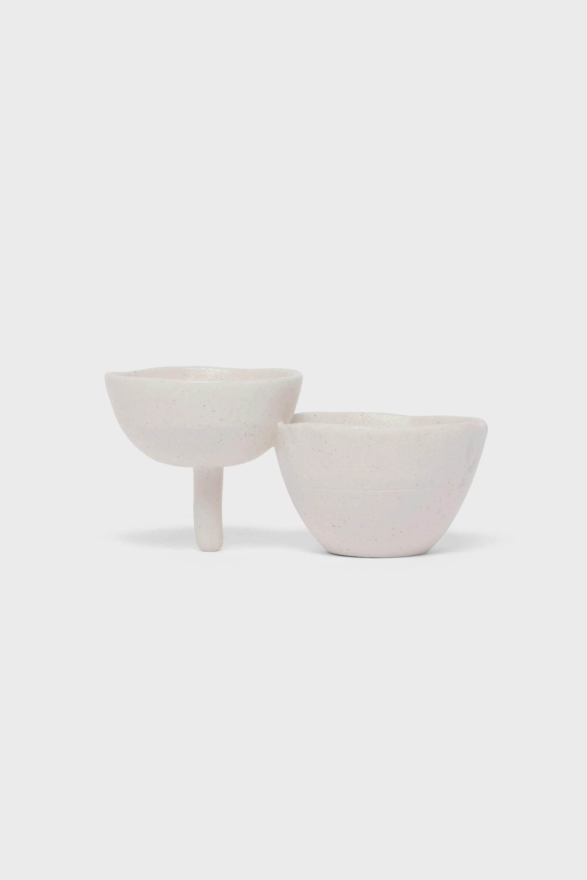 White Obzee 1 Double Ceramic Rock Diffuser - Image 2