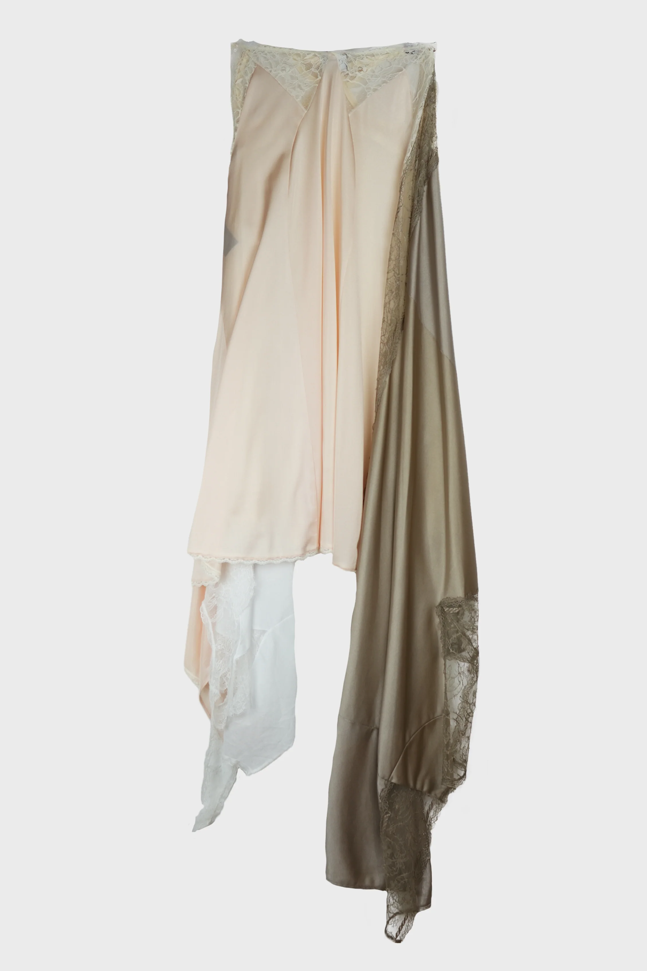 REWORKED LINGERIE MULTI-SKIRT - Image 2