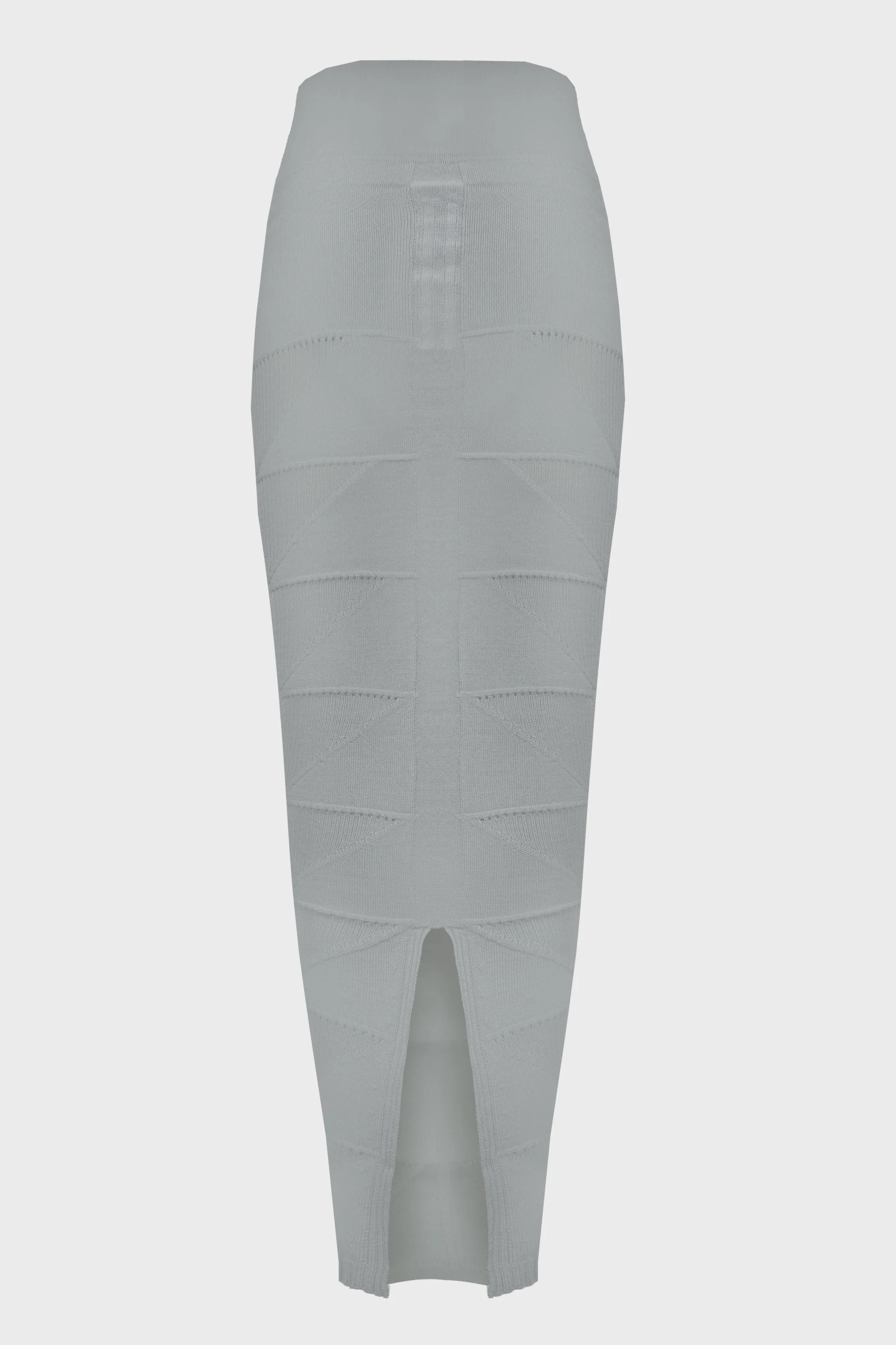 CALF SKIRT MOTIVO WASHED INDIGO - Image 2