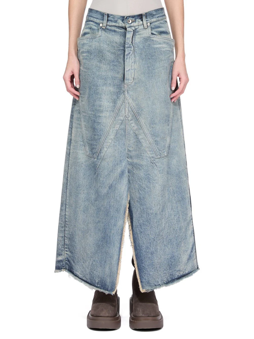 LONG SLIVERED SKIRT DIRTY HUSTLER WMNS - Image 2