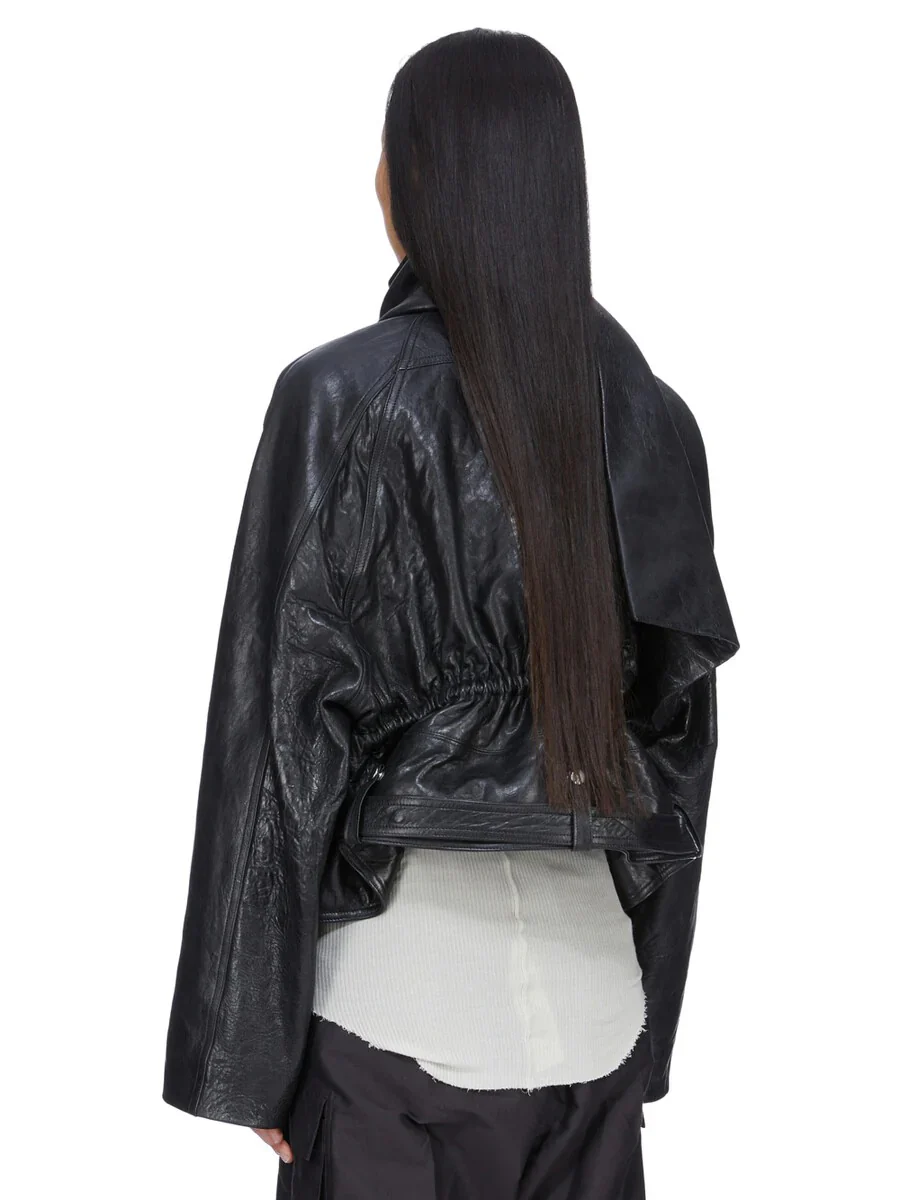CROPPED SCARF FLIGHT BLACK - Image 5