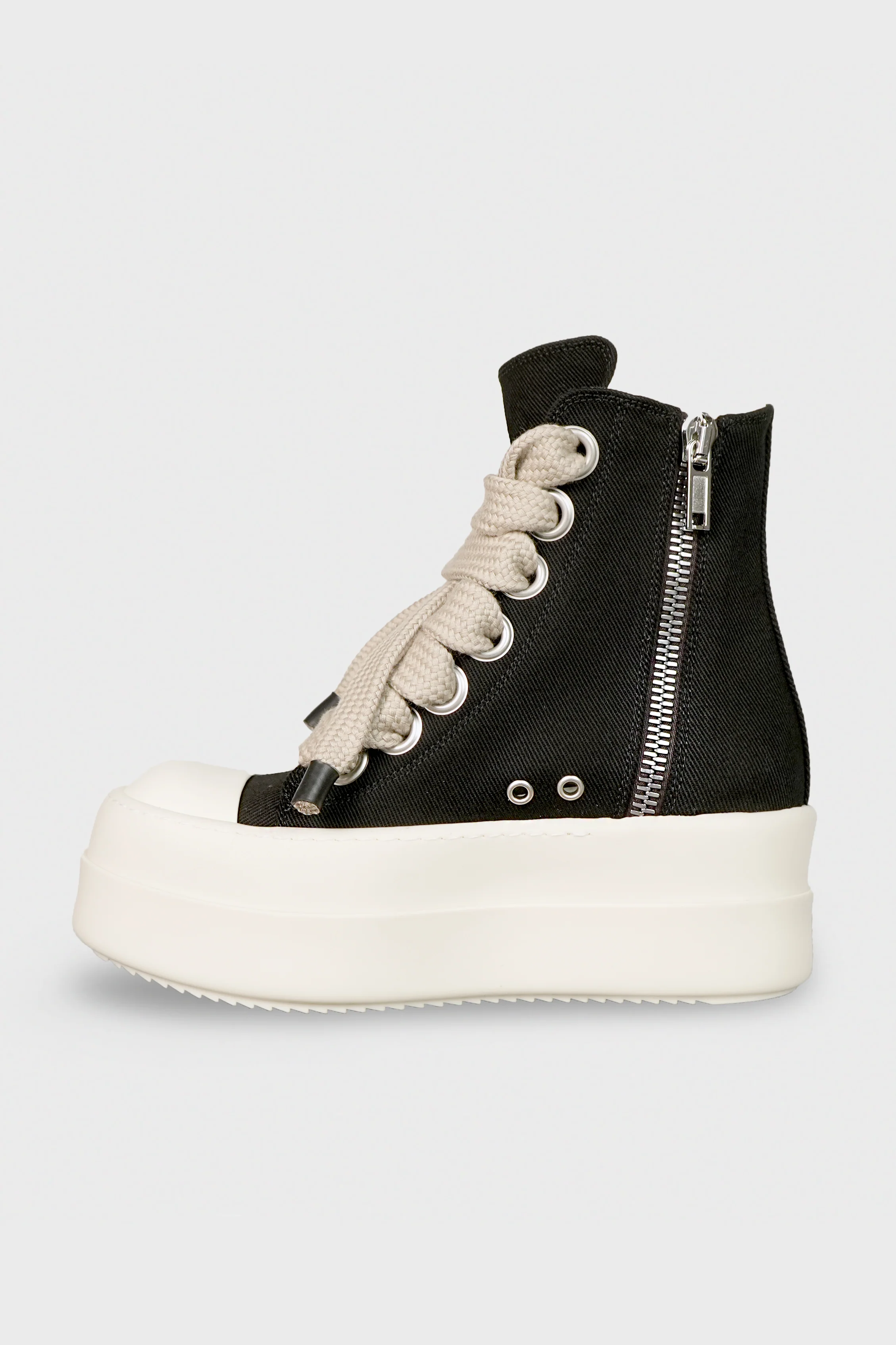 MEGA BUMPER JUMBOLACE SNEAKS BLACK/MILK/MILK - Image 3