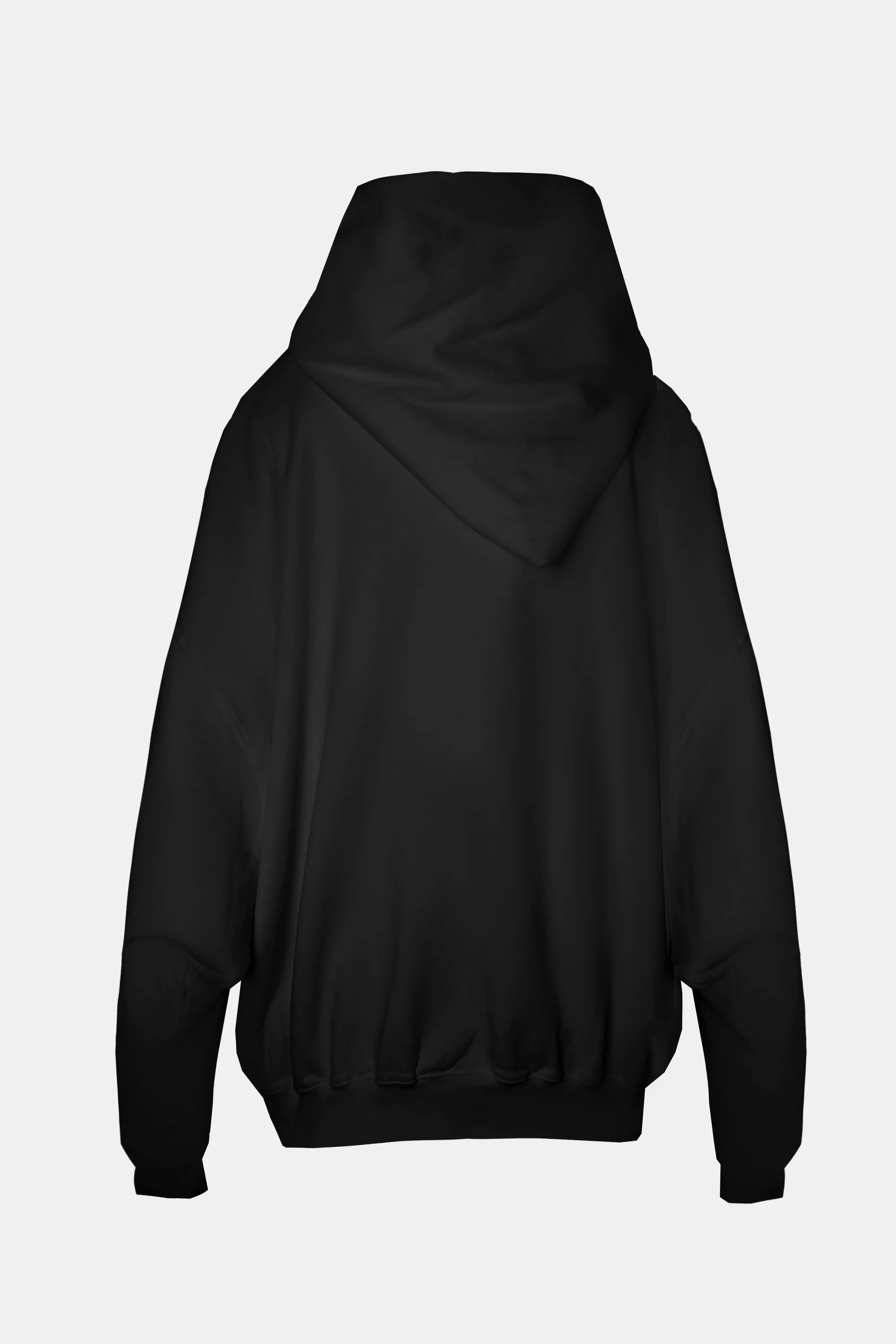 MOUNTAIN HUN HOODIE BLACK - Image 2