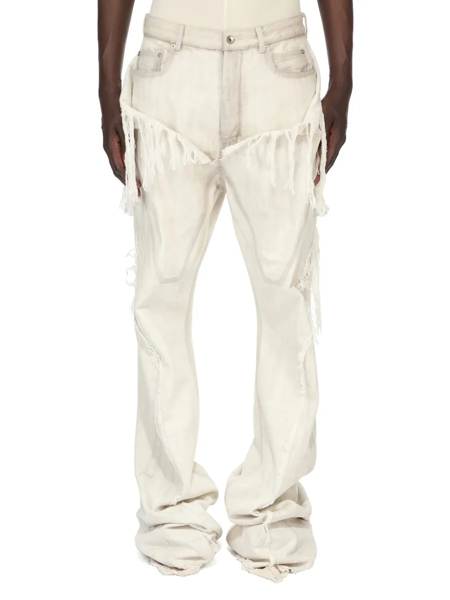 SLIVERED BOOTCUT MILK WASH - Image 2