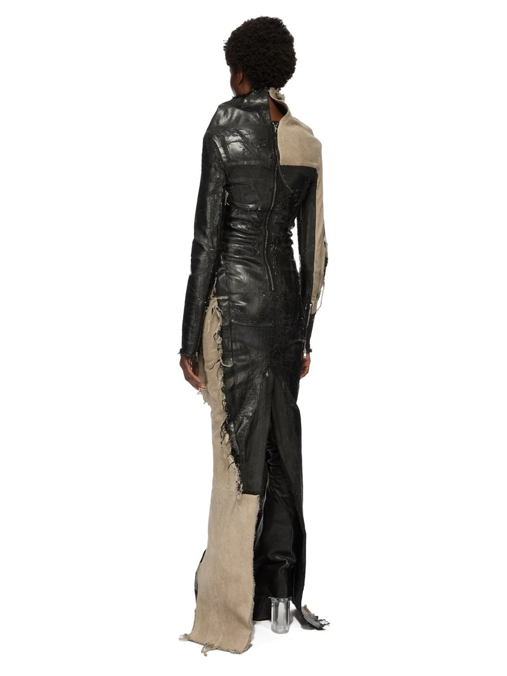ETNA DRESS BLACK/NATURAL - Image 5