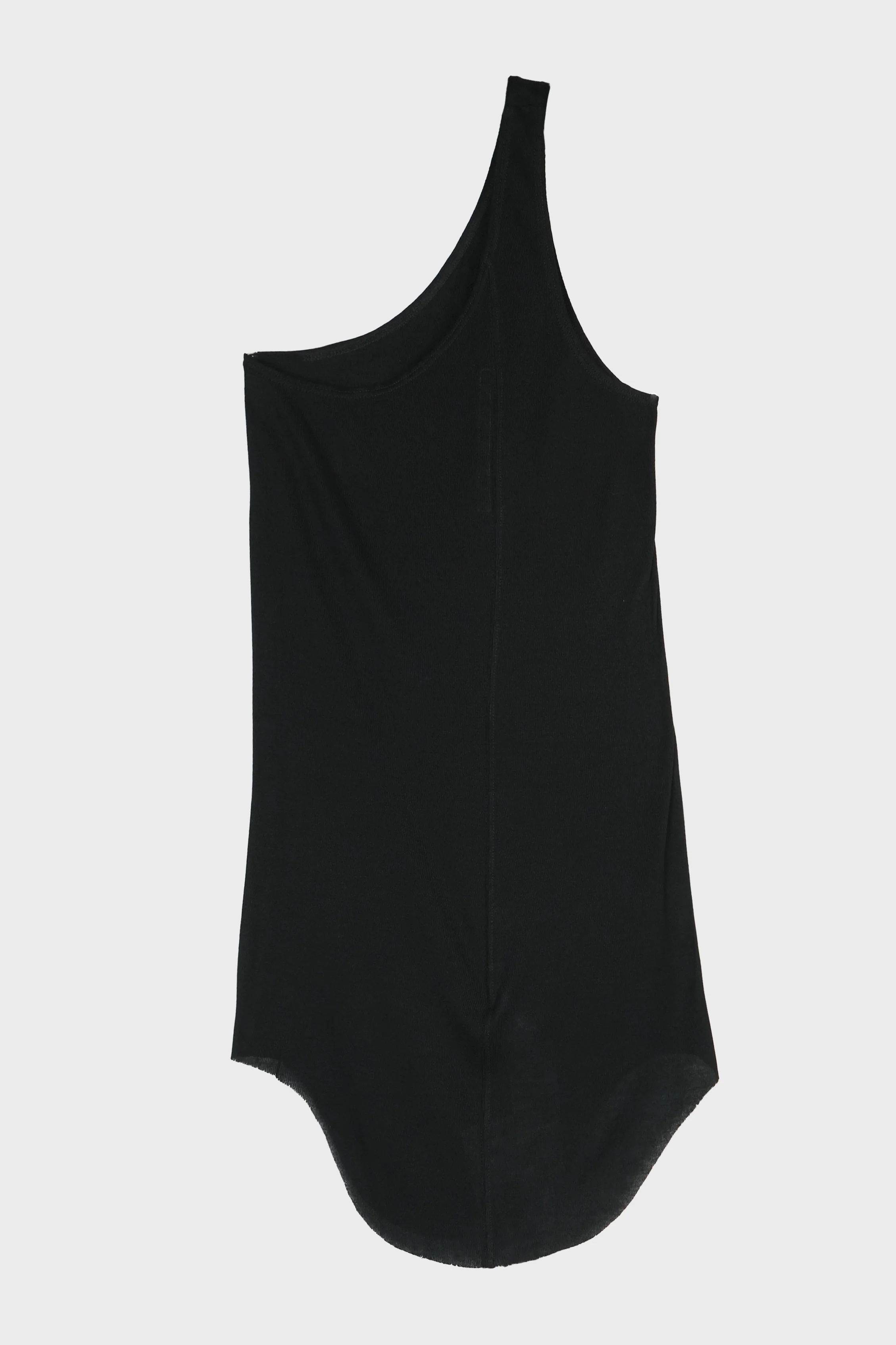 ONE SHOULDER TANK BLACK - Image 2