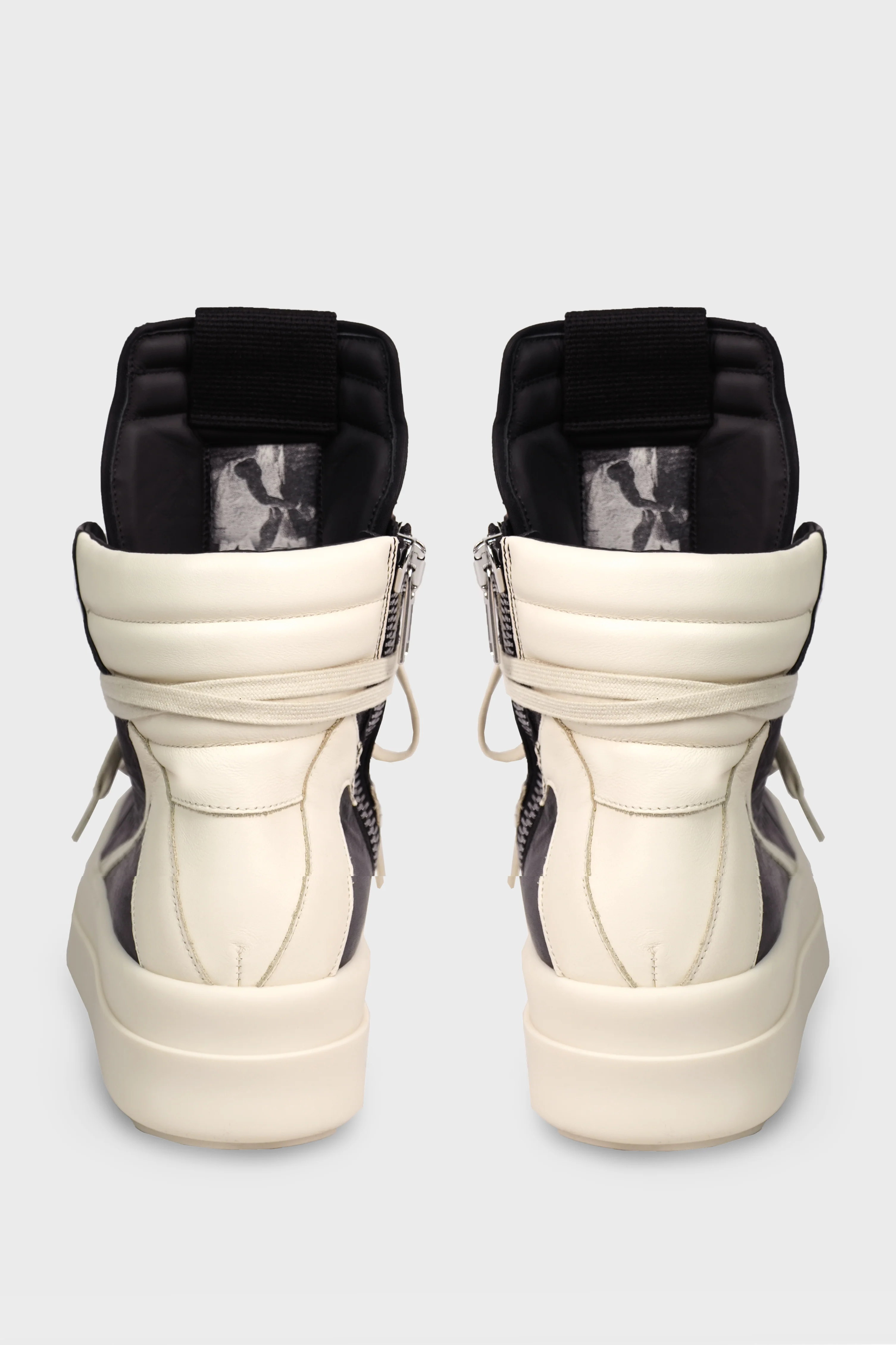 MEGA BUMPER GEOBASKET BLACK/MILK/MILK - Image 4