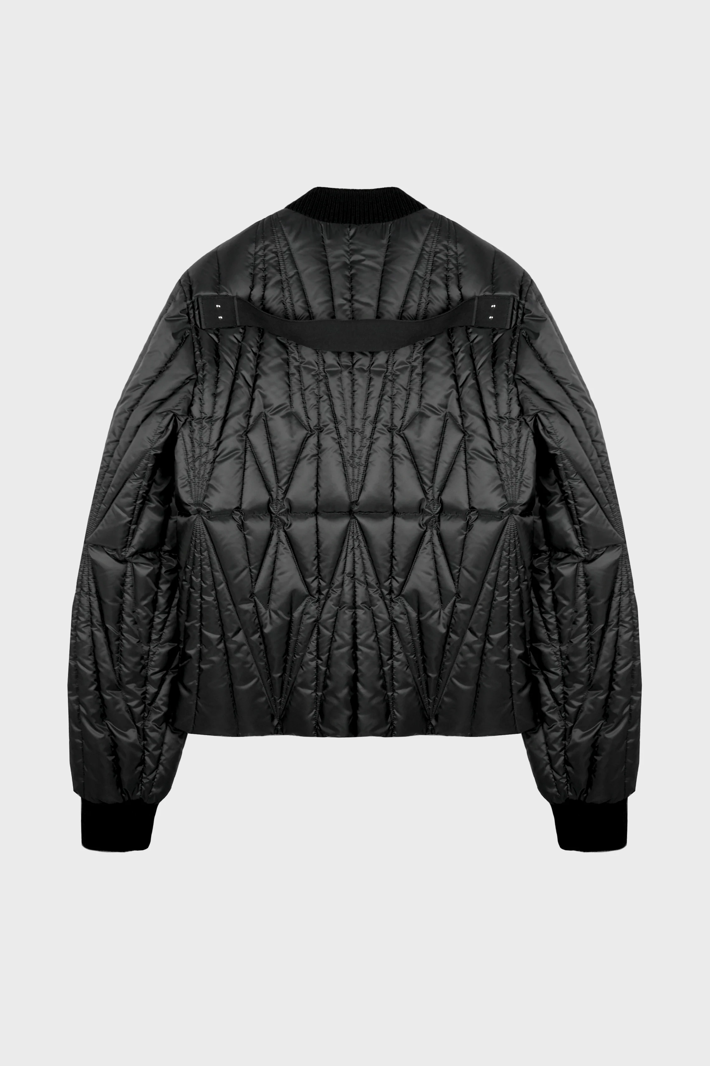 GEOCAMO FLIGHT JACKET BLACK - Image 2
