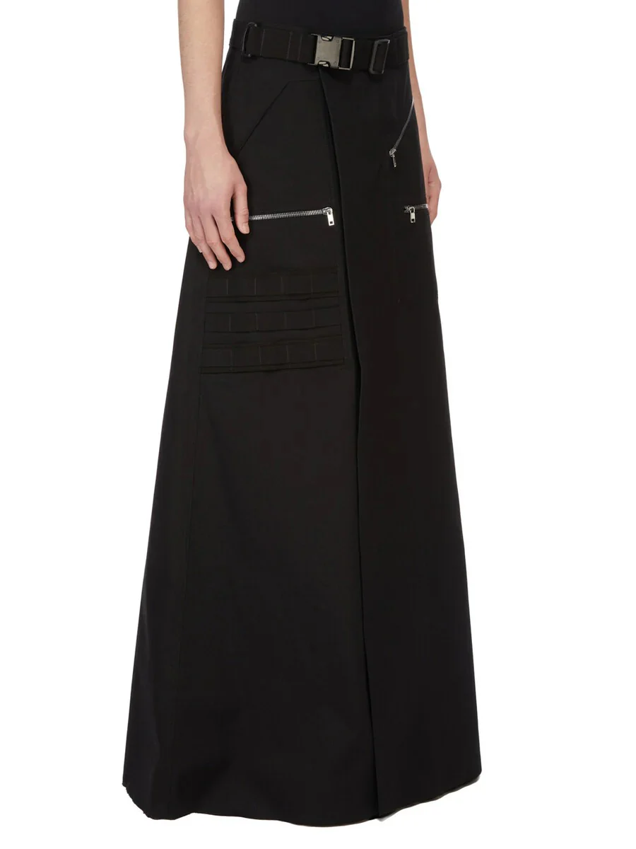 ODETTA CARGO SKIRT BLACK - Image 4