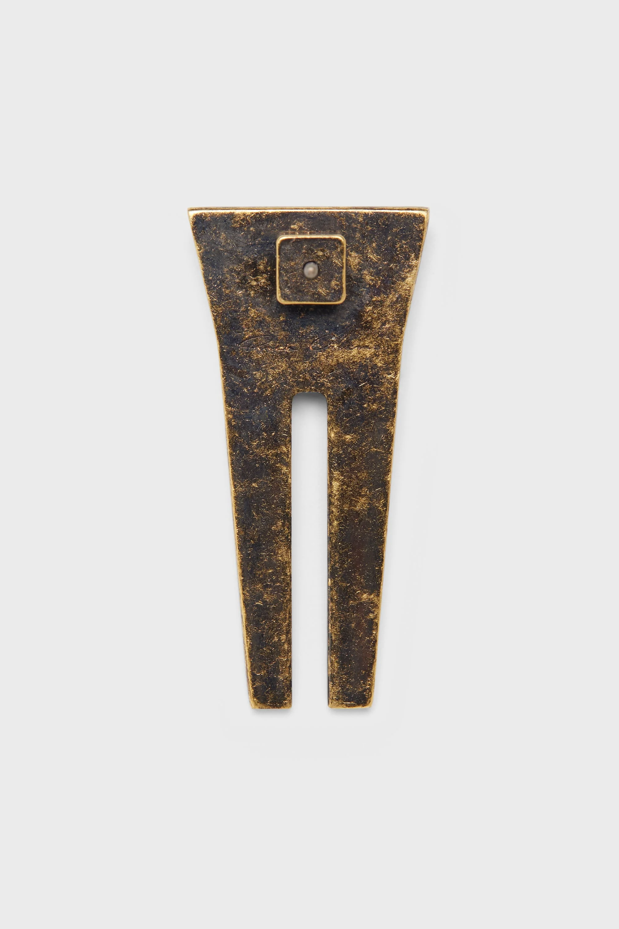 OPEN TRUNK EARRING DARK BRONZE - Image 2