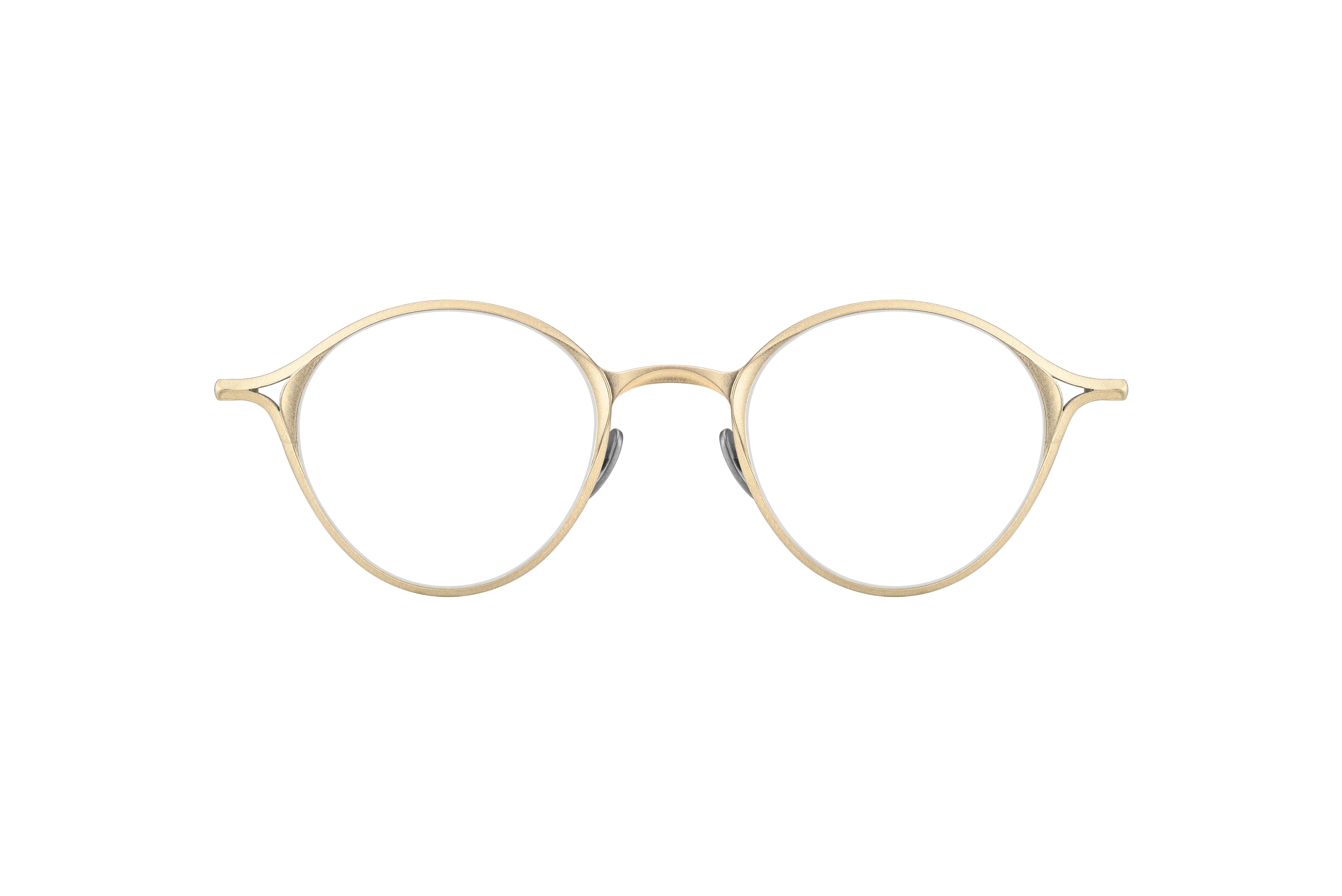 ANTIQUE GOLD + BLACK CLIP SUNGLASSES - Image 2