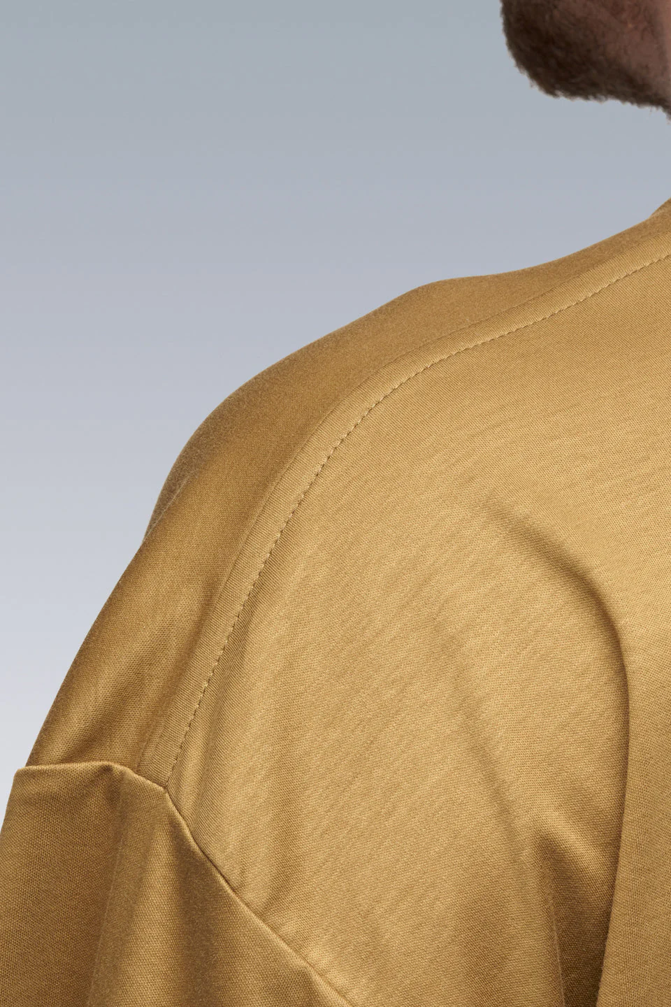 S24-PR-A 100% Cotton Mercerized Short Sleeve T-shirt - Coyote - Image 4