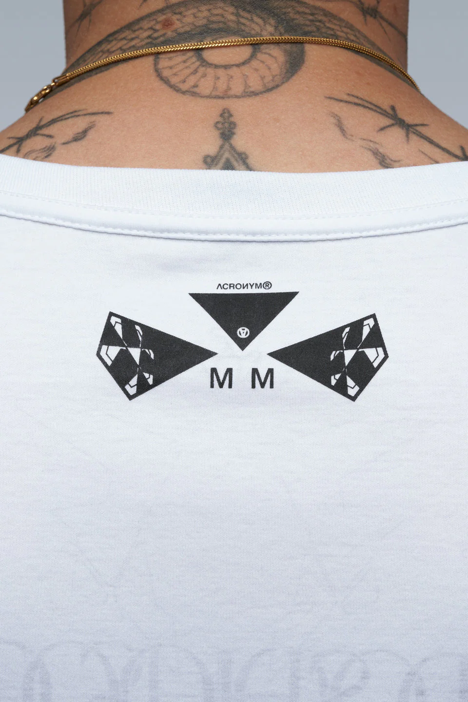S25-PR-B 100% Cotton Mercerized Sleeveless T-shirt - White - Image 11