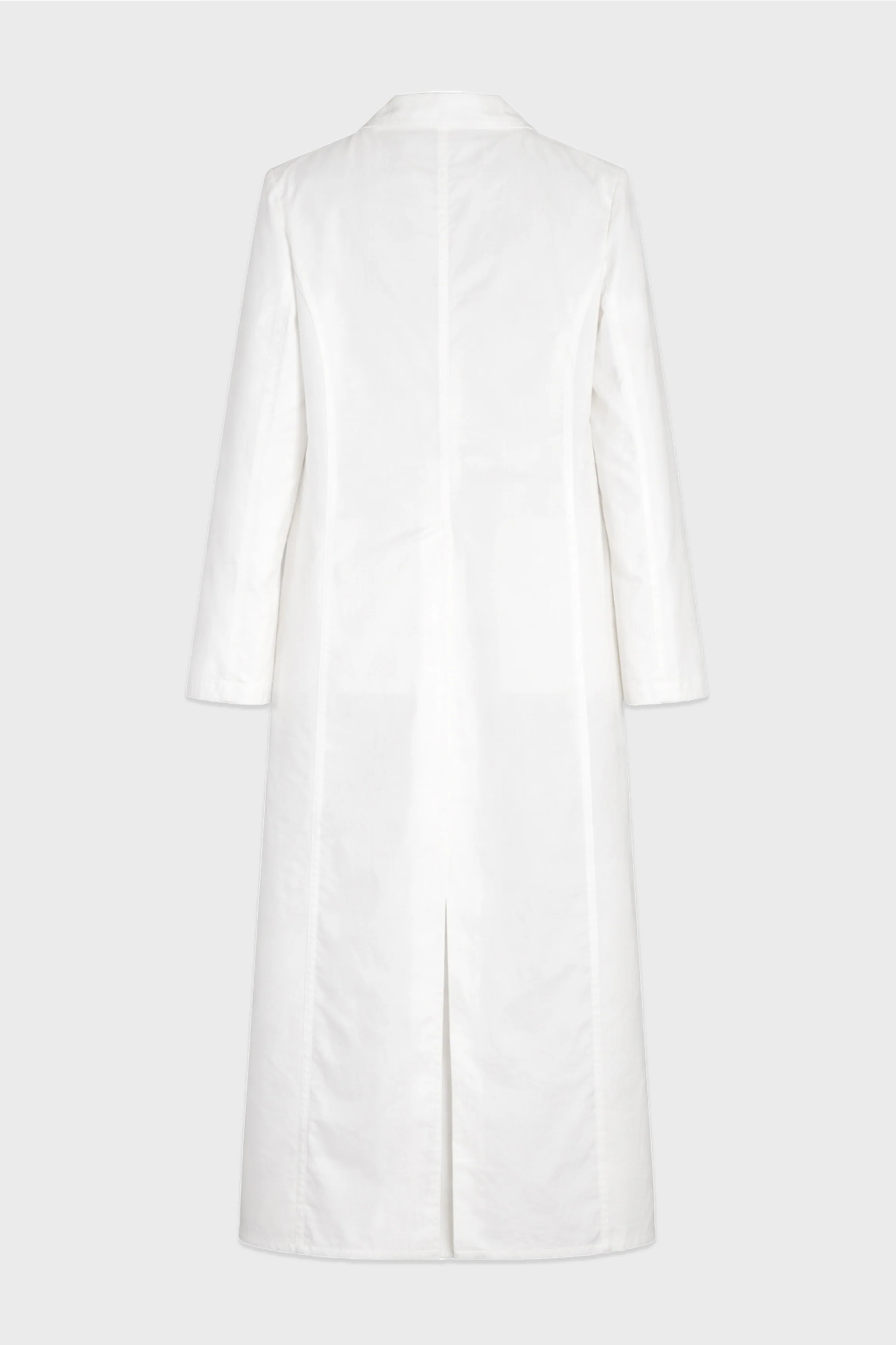 NYLON TRANSLUCENT COAT WHITE - Image 2