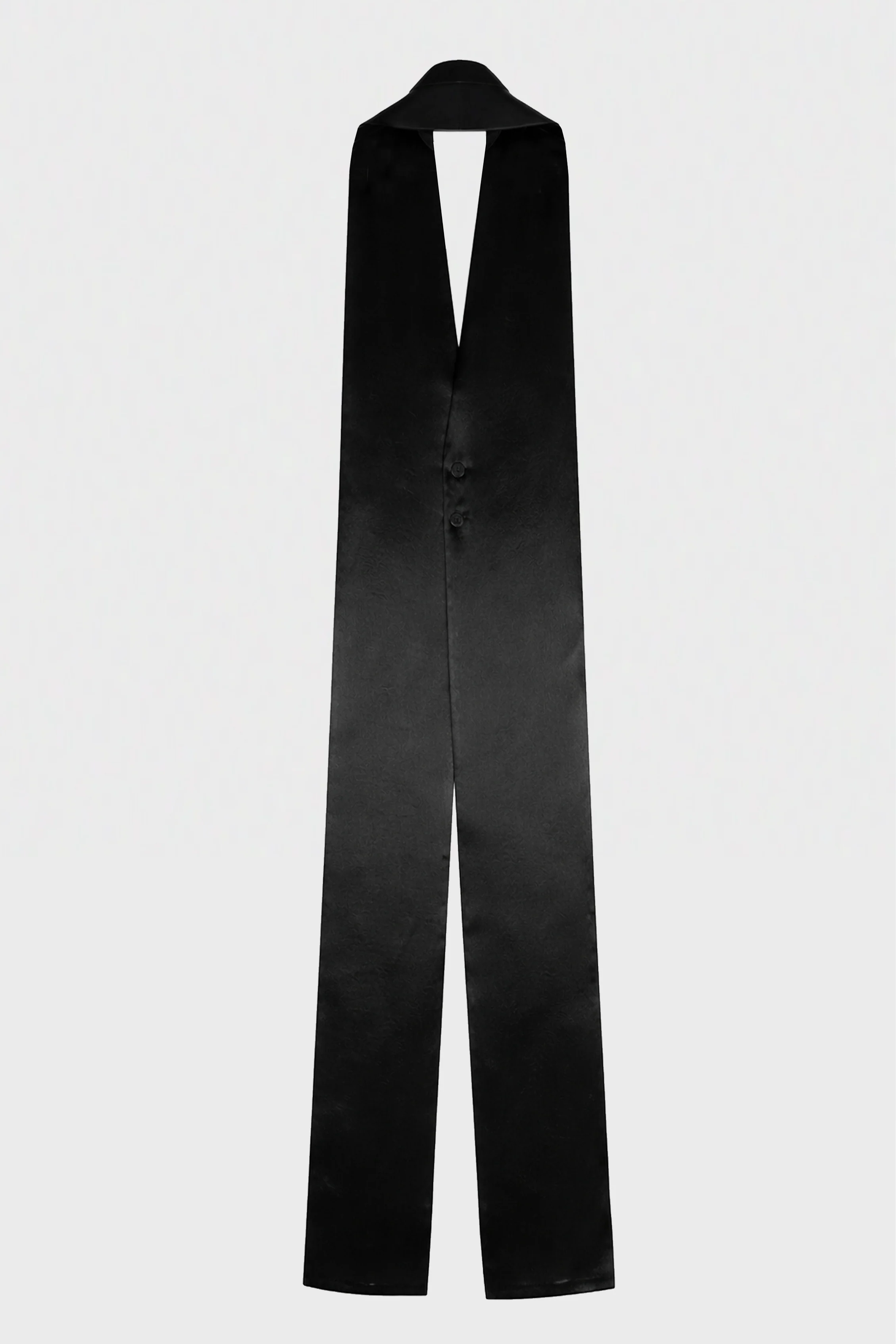 SUIT COLLAR SHAWL BLACK - Image 2