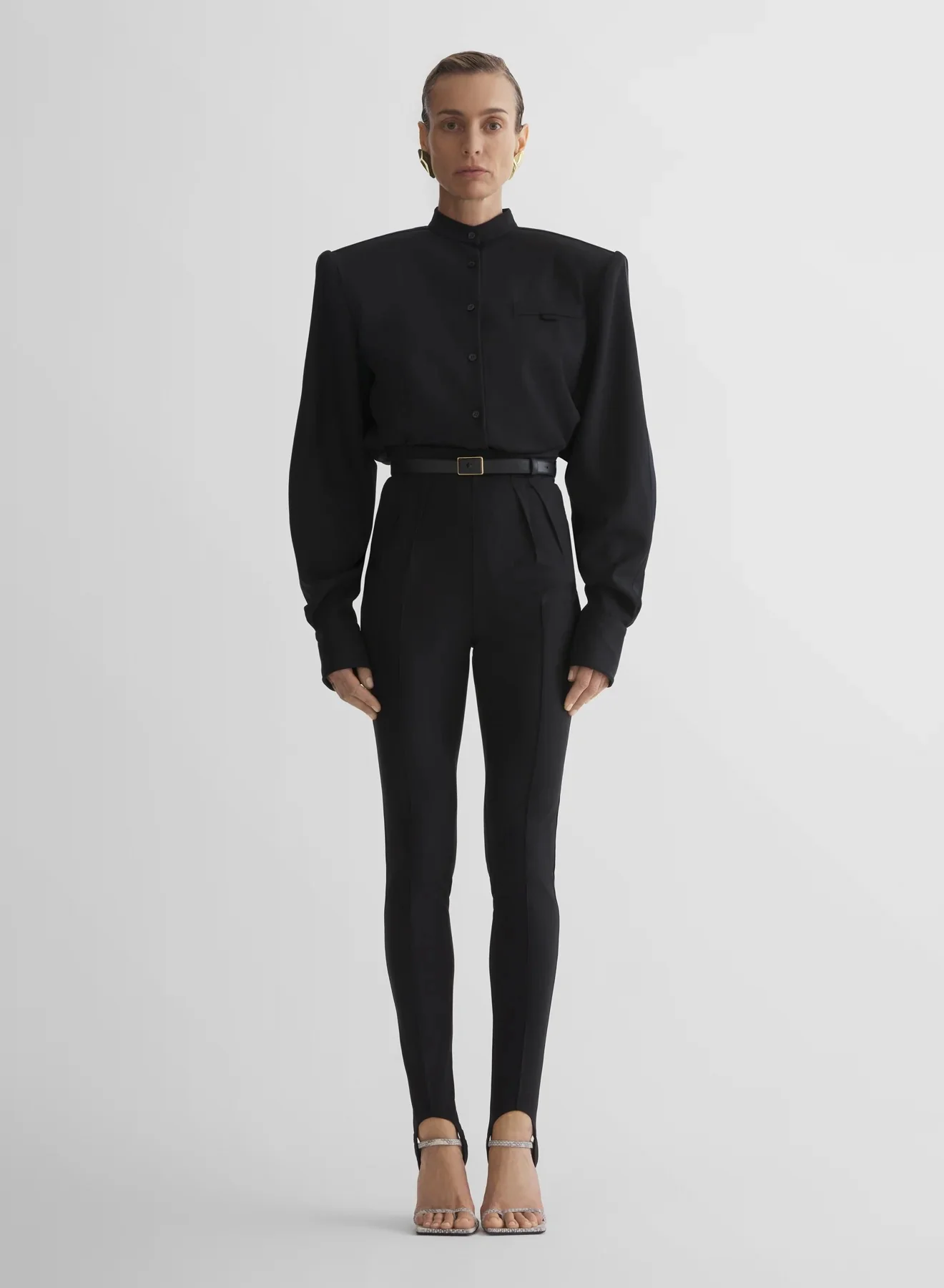 SHOULDER PADDED SHIRT - Image 5