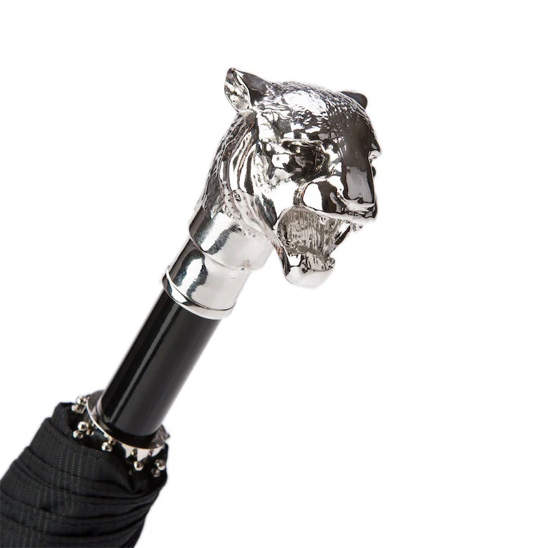 SILVER TIGER FOLDING UMBRELLA - Image 4