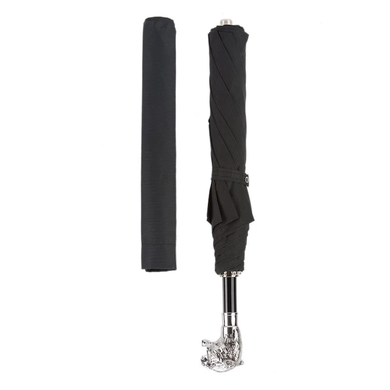 SILVER TIGER FOLDING UMBRELLA - Image 6