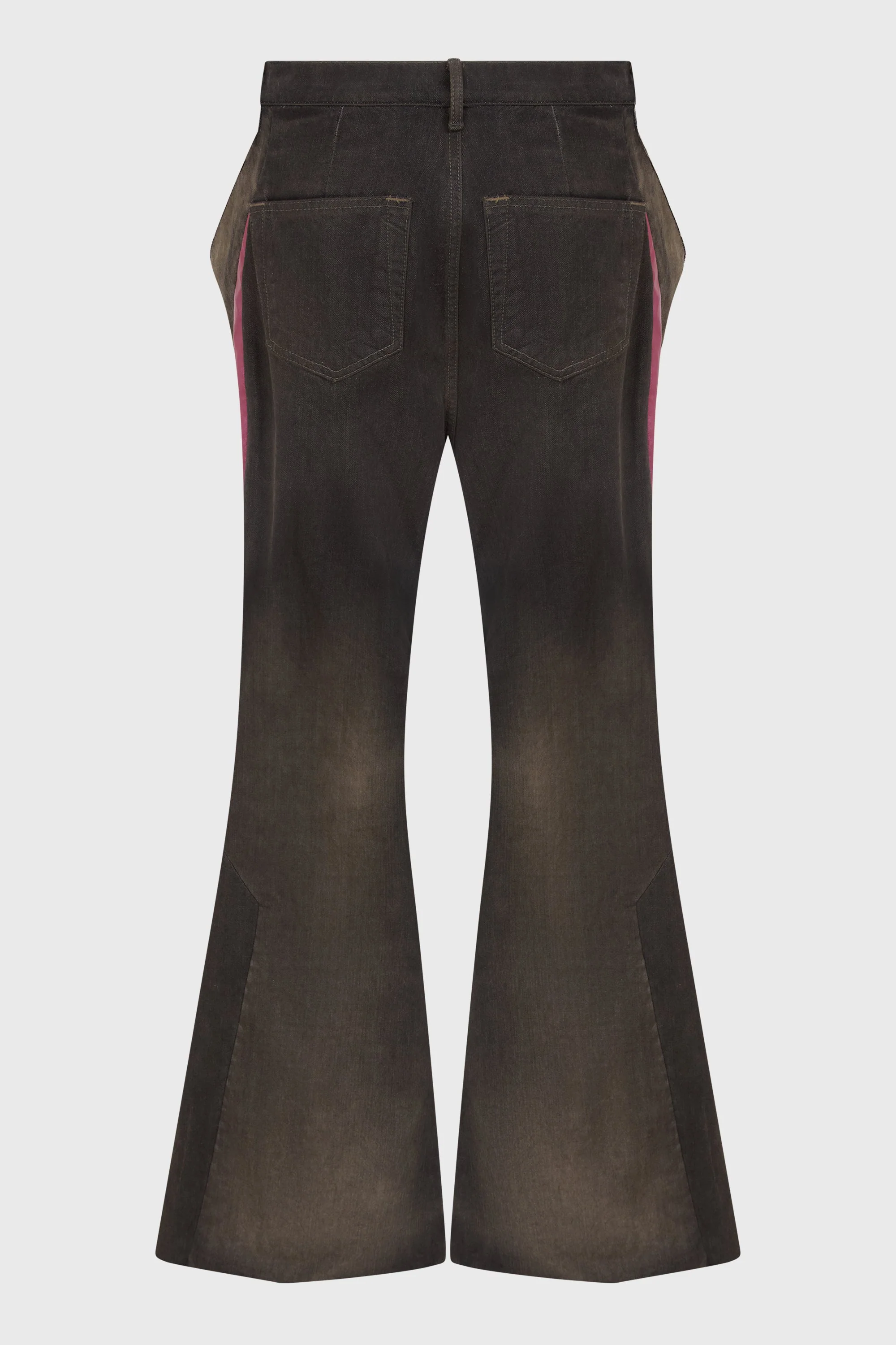 SLIVERED BOOTCUT BROWN DARK DUST DEGRADE AS SAMPLE - Image 2