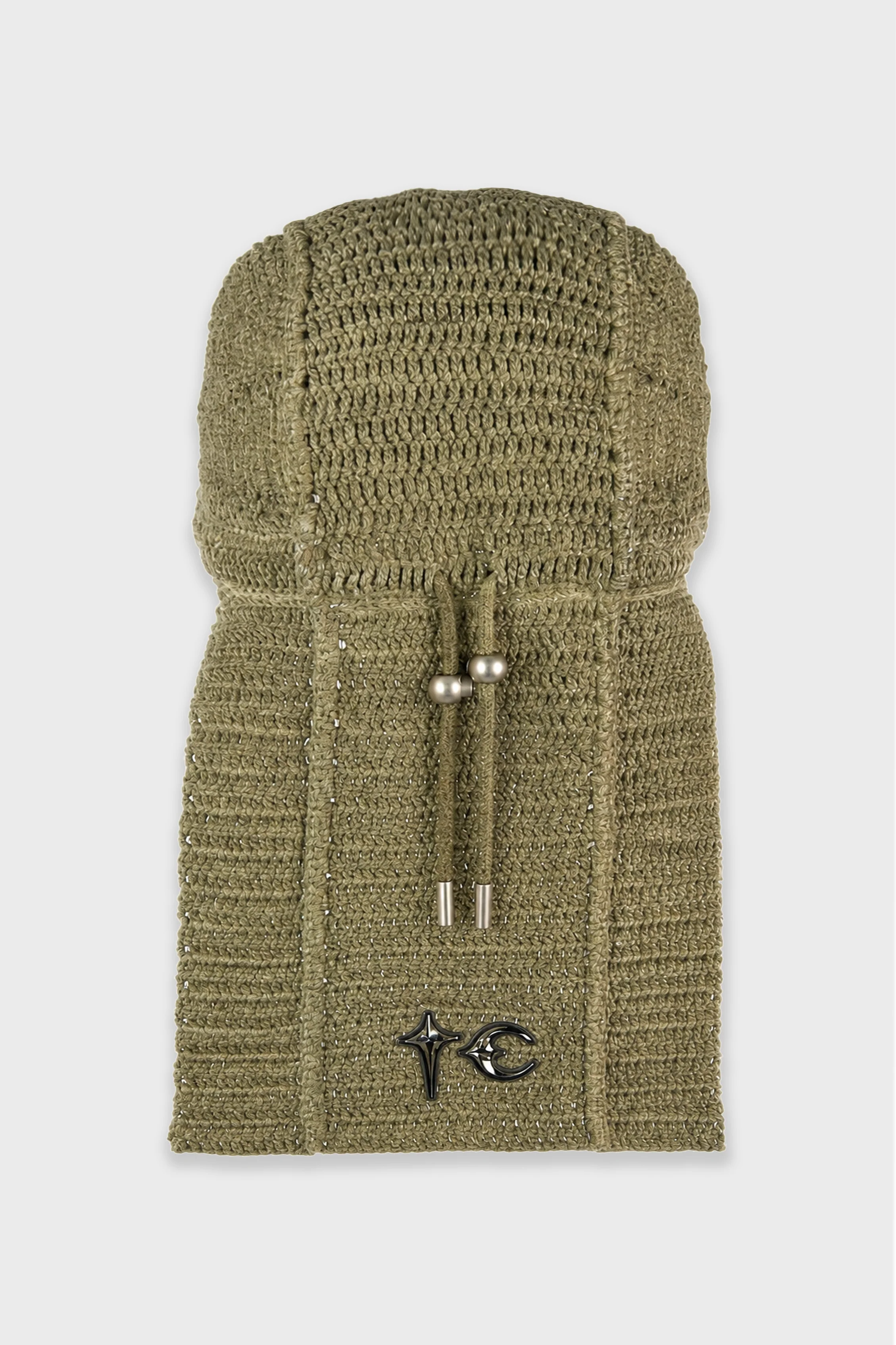 TC DESTROYED CROCHET TAIL HAT BEIGE - Image 2