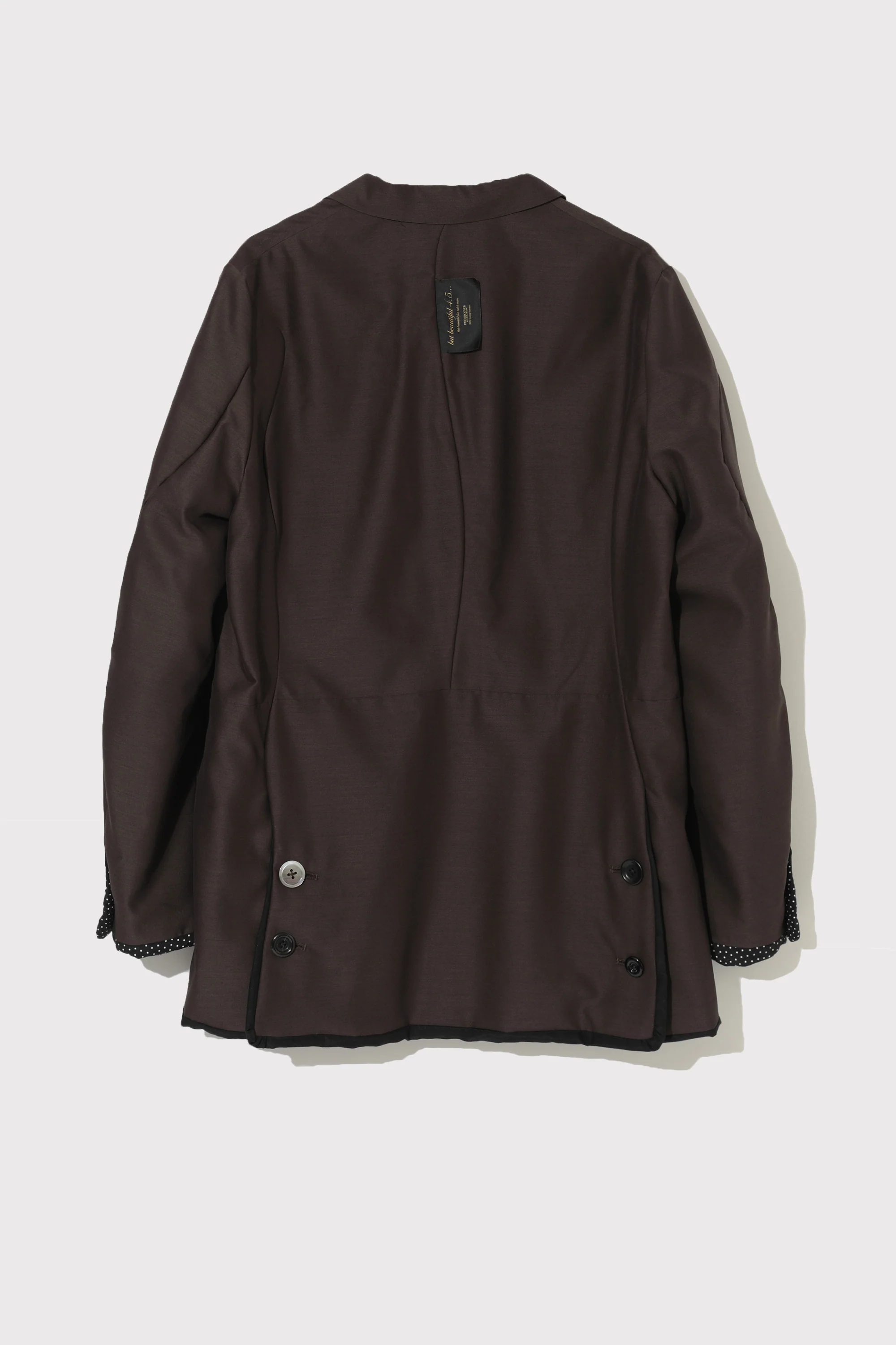 JACKET UC1F4102-1 DARK BROWN - Image 2