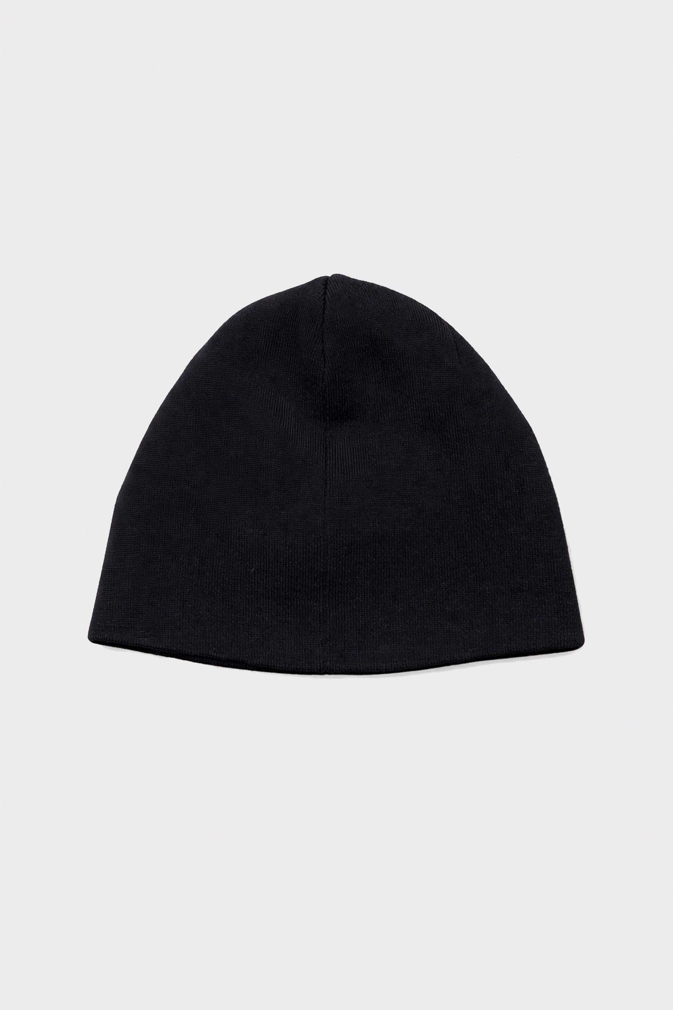 BIKER CROSS LOGO BEANIE BLACK - Image 2
