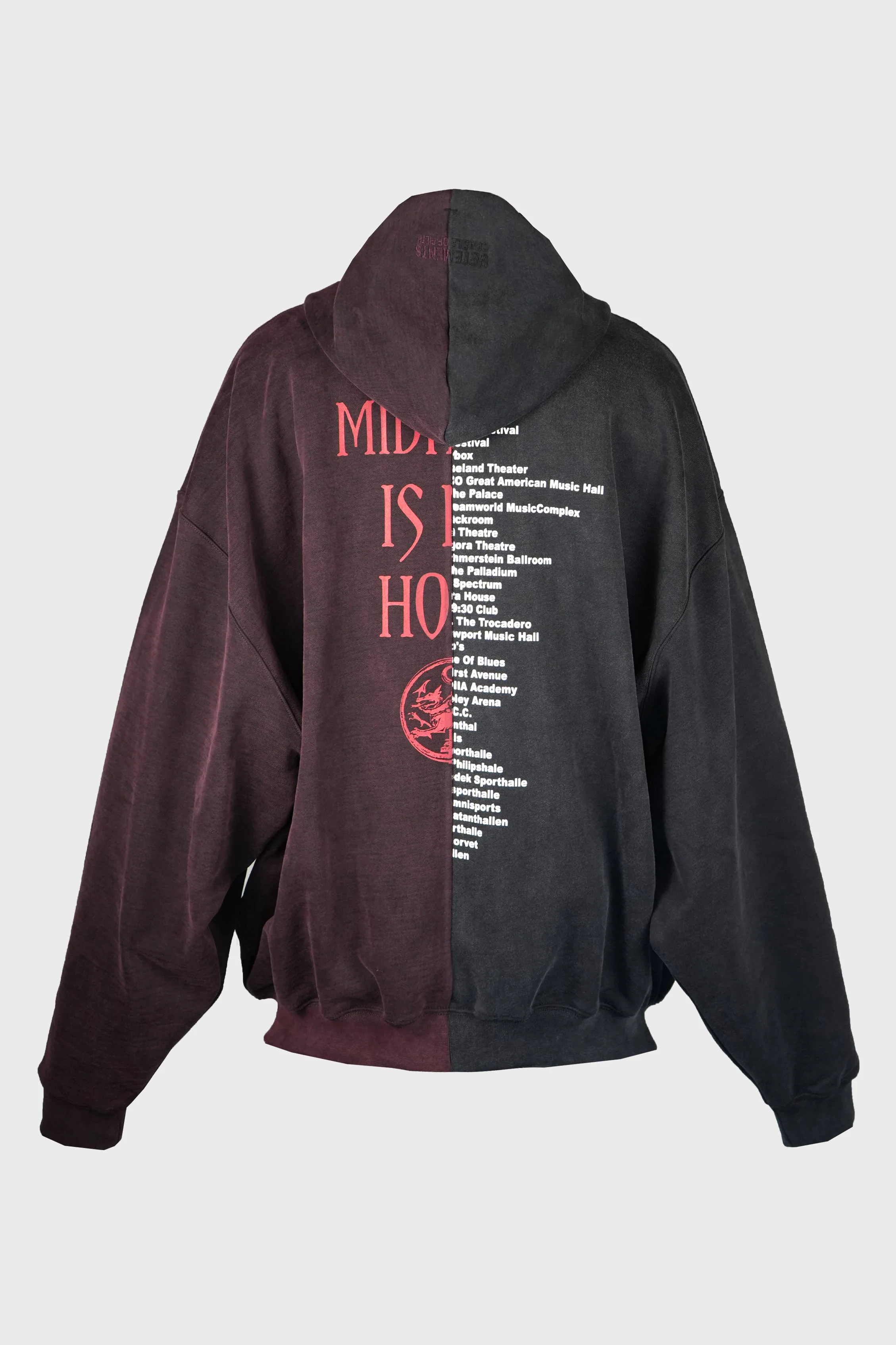 COF CUT-UP OVERSIZED ZIP-UP HOODIE - Image 2