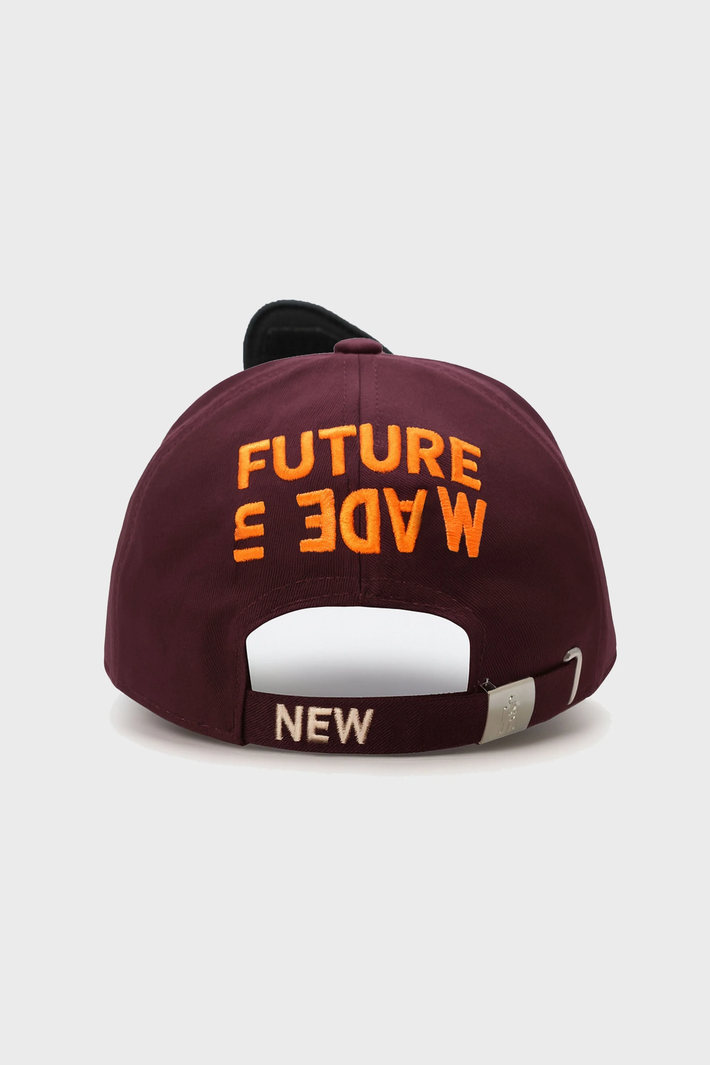 WE COME IN PEACE CAP BORDEAUX W/ PATCH - Image 2