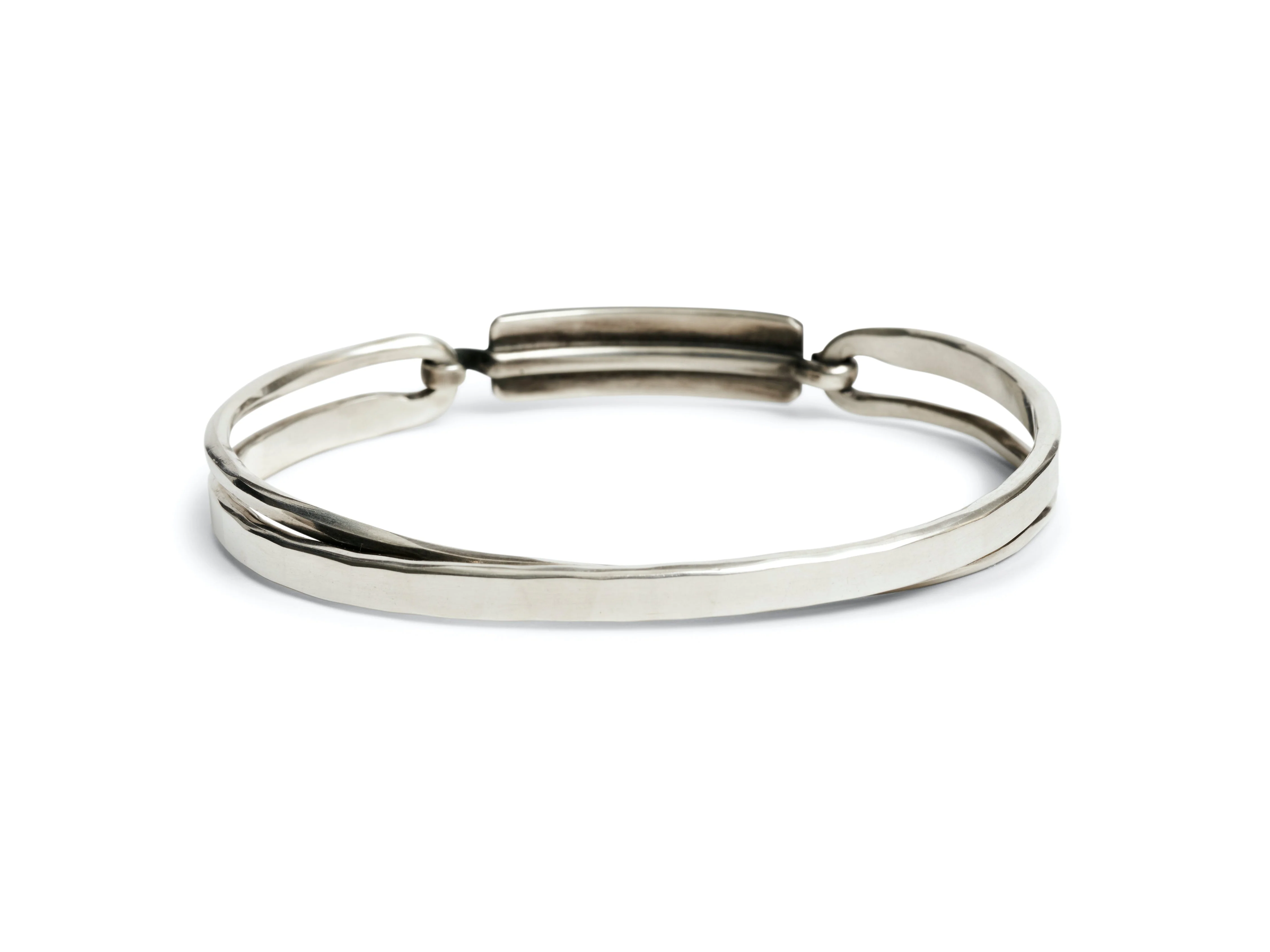 BRACELET FLAT CROSSED - Image 2