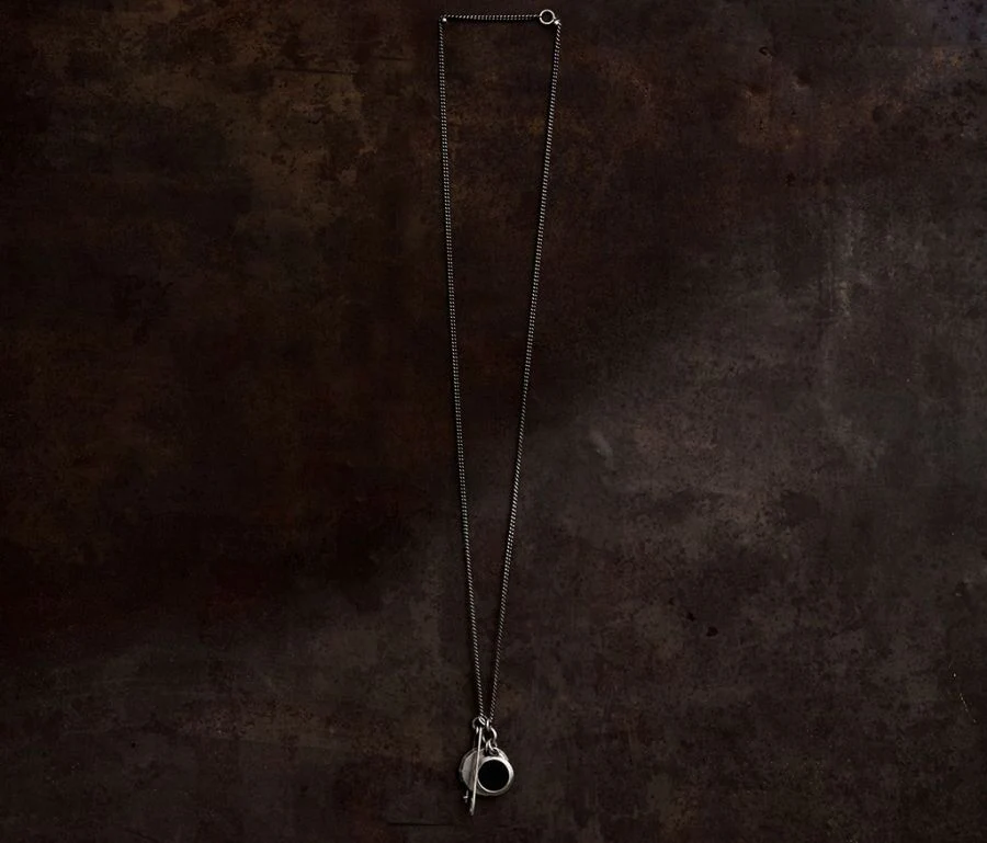 NECKLACE CHAIN PLATE FACETTES - Image 3