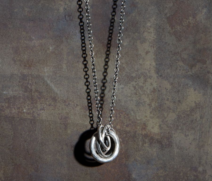 NECKLACE FOUR RINGS - Image 3