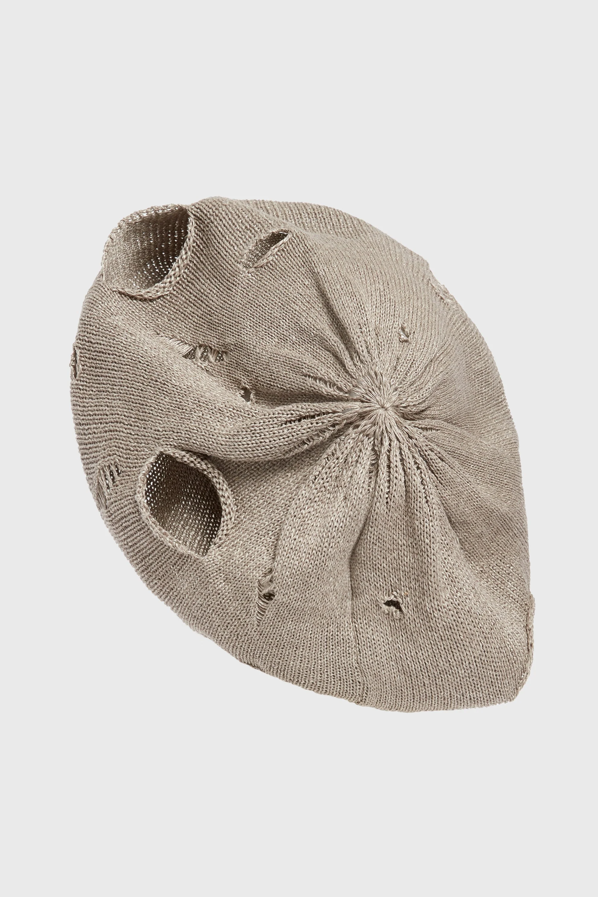 DAMAGED BERET GREY - Image 2