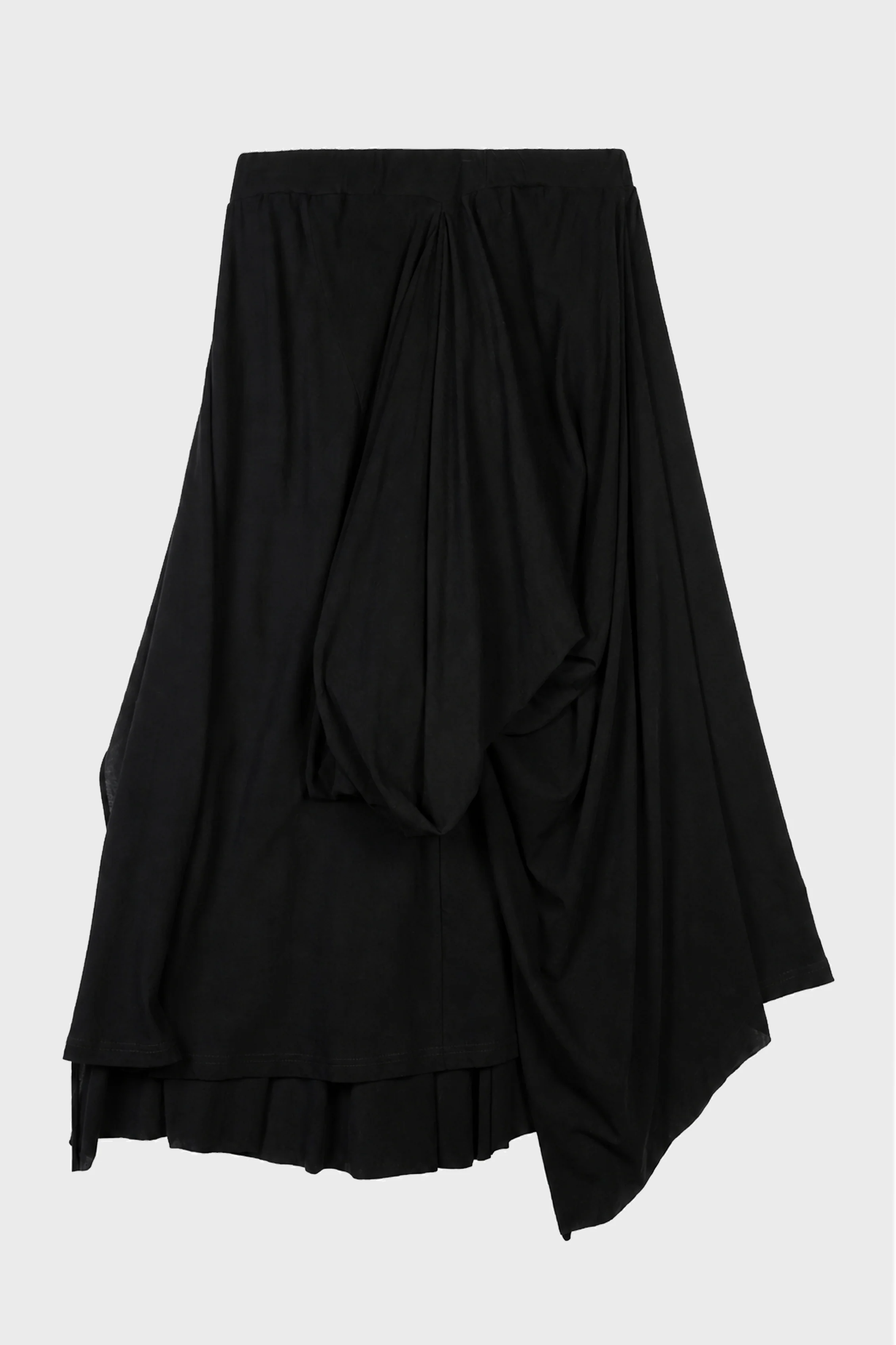 DRAPED SKIRT BLACK - Image 2