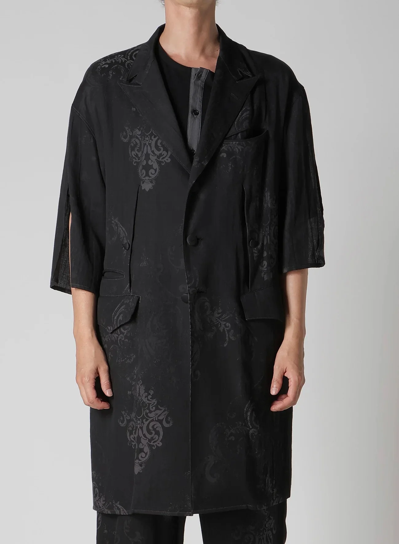 JACQUARD PATTERN JACKET - Image 2