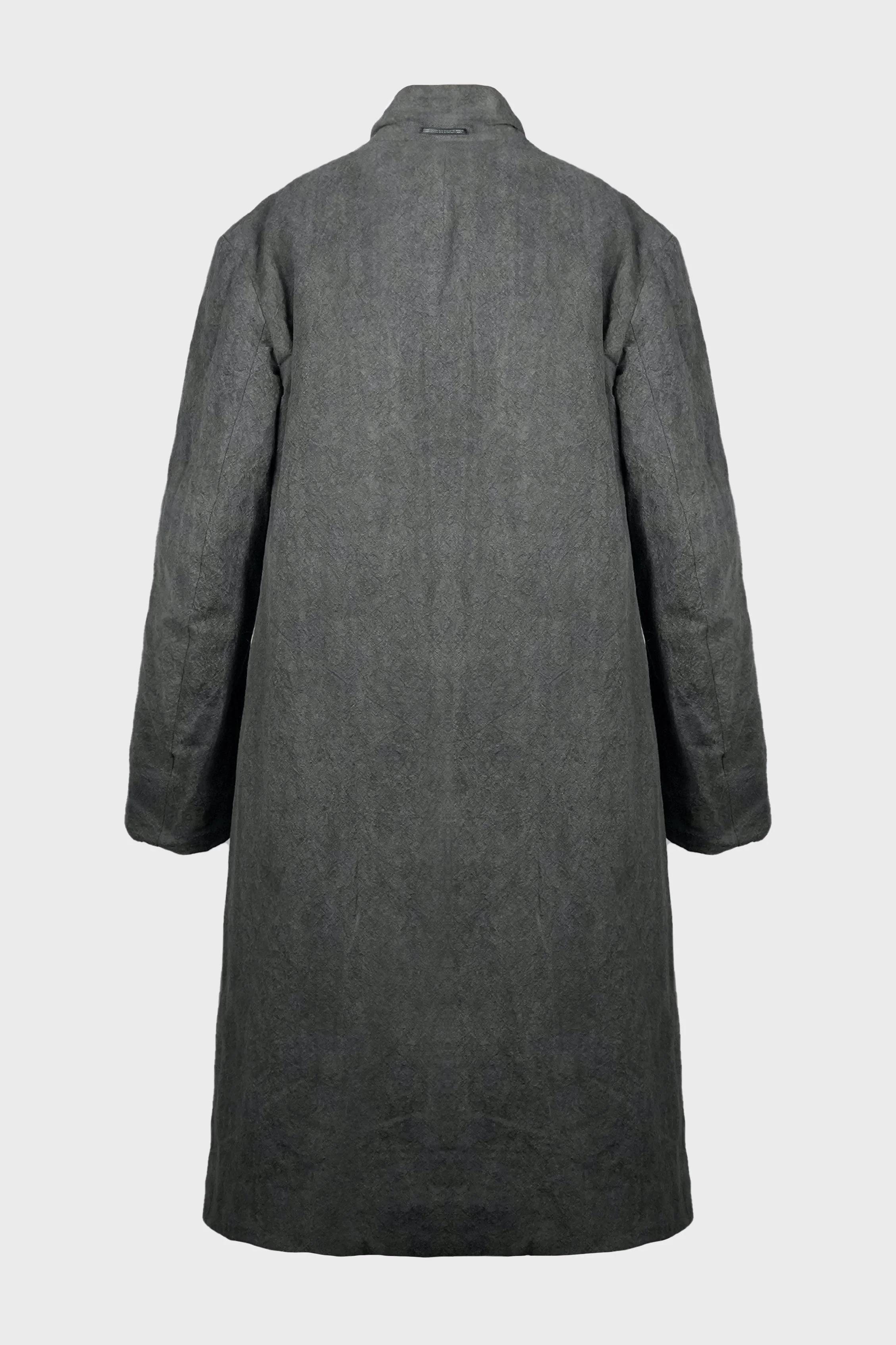 3BTN DIAGONAL PADDED LONG JACKET - Image 5