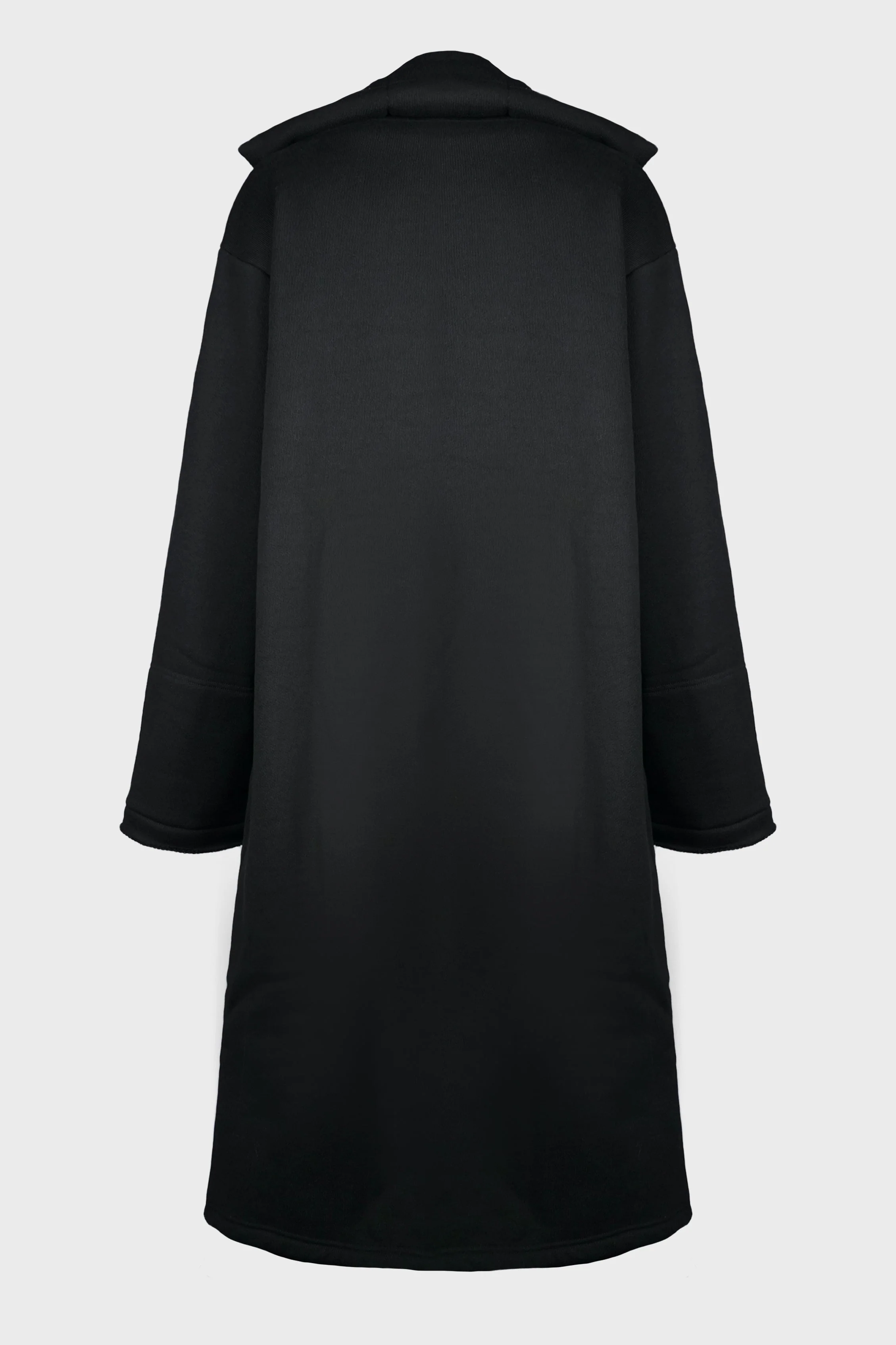 PADDED LONG DESIGNED COLLAR COAT - Image 2