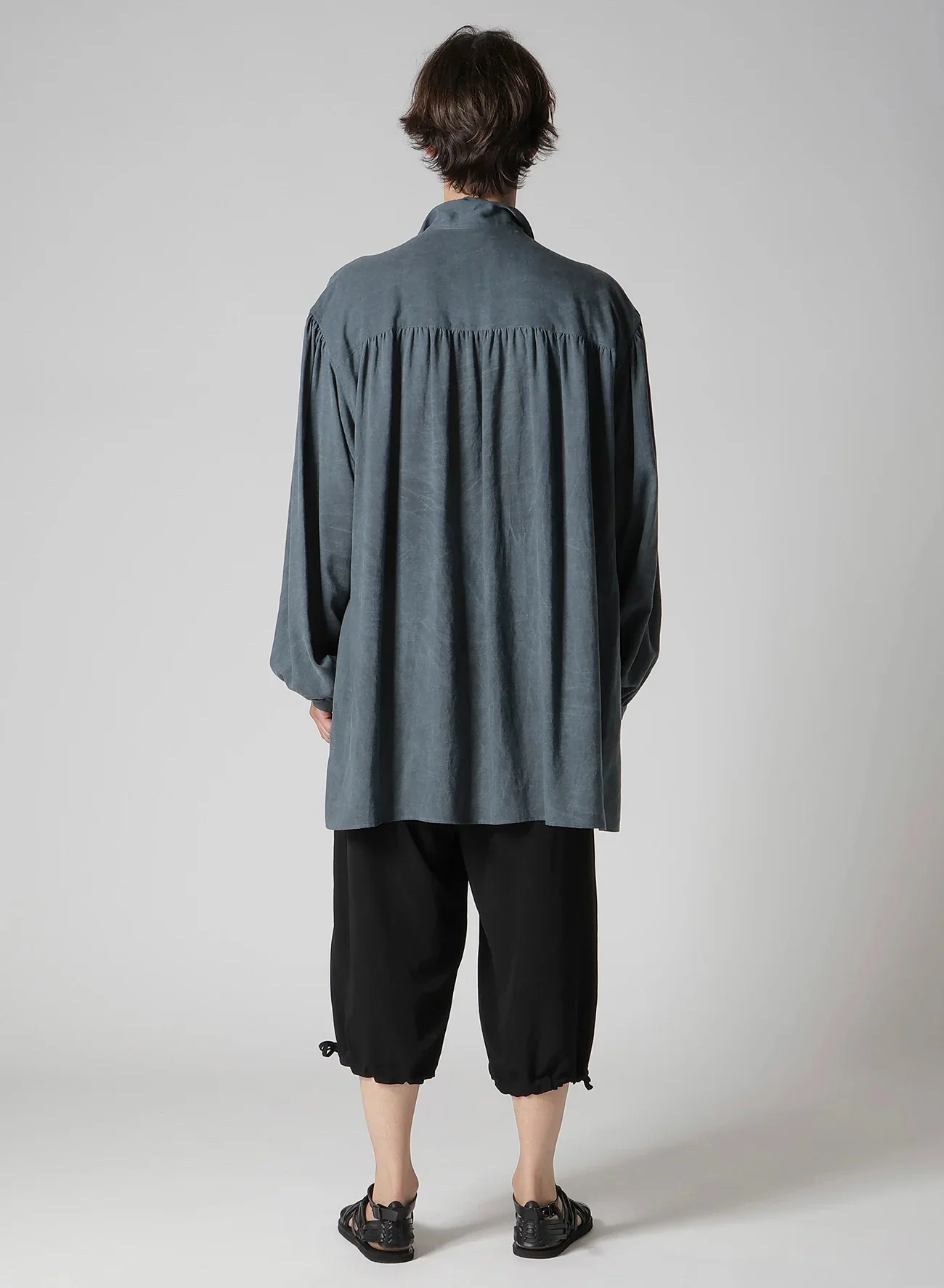 SCARF GATHER BLOUSE - Image 4