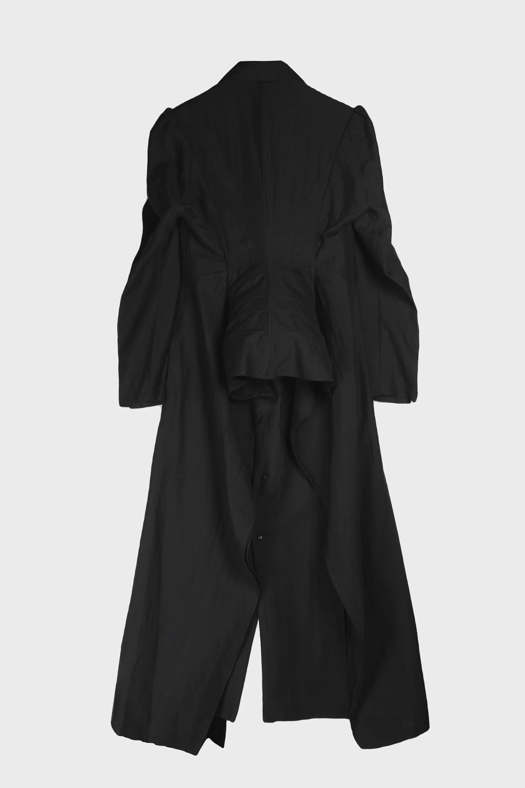 UNBALANCED COAT BLACK - Image 3